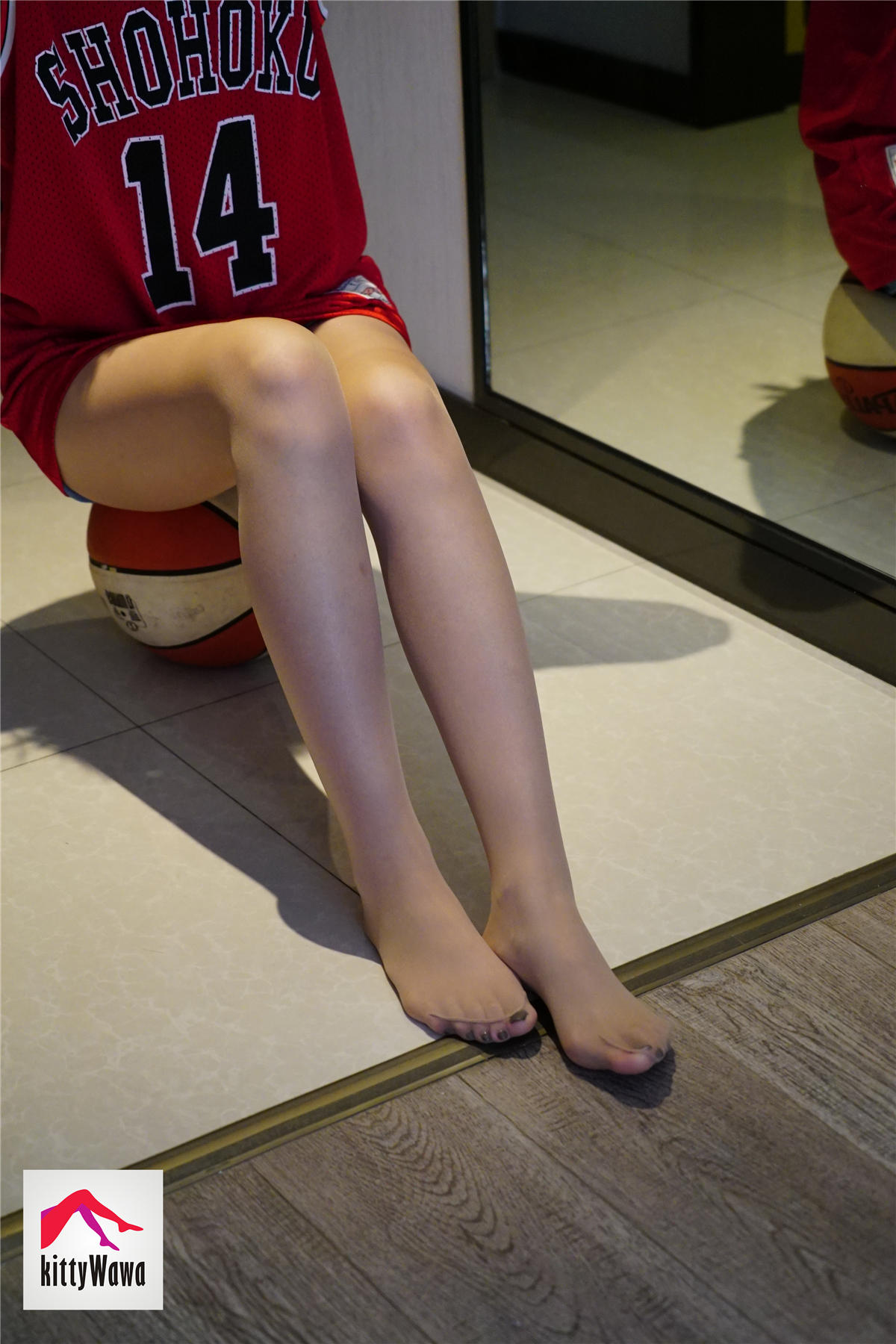 袜小喵 KT016 灌篮少女14号 [99P+20M]_第5集