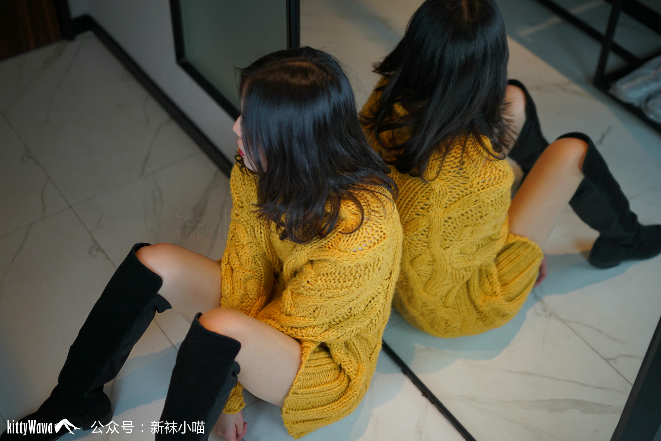 袜小喵 KT088 毛衣与靴 [60P+52M]_第2集