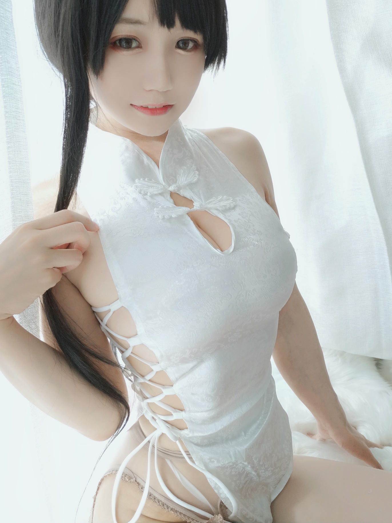小仓千代w NO.012 旗袍[28P-54MB]_第1集