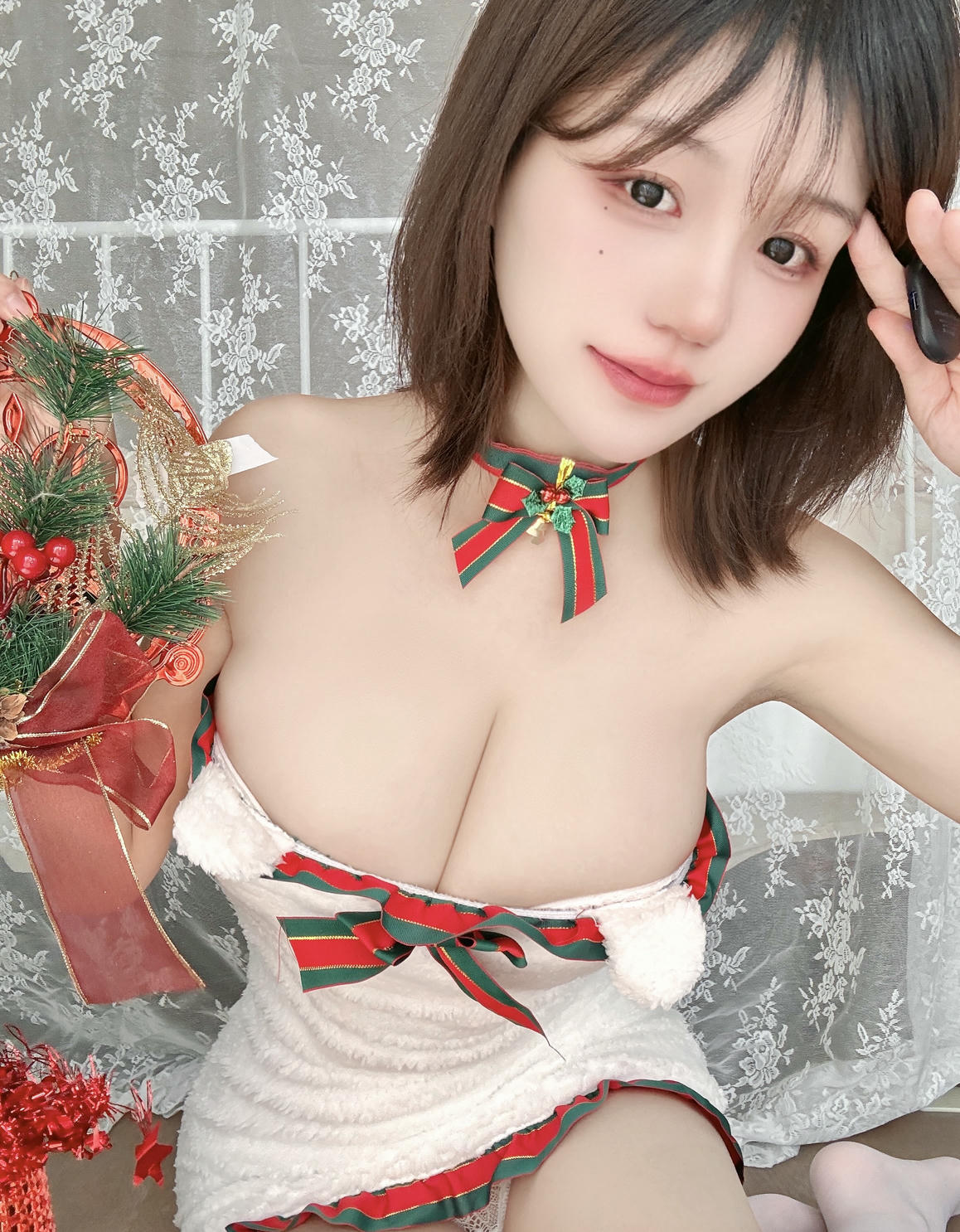 小仓千代w NO.078 23年12月fantia [118P1V-292MB]-Merry Christmas🎄_第1集