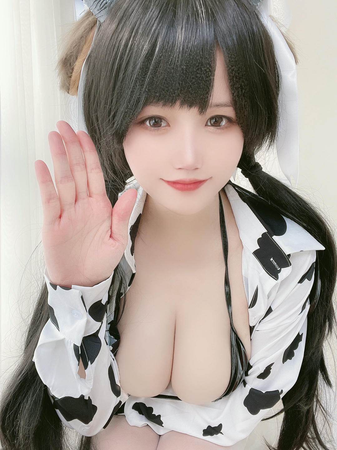小仓千代w NO.016 奶牛衬衣[30P-83MB]_第1集