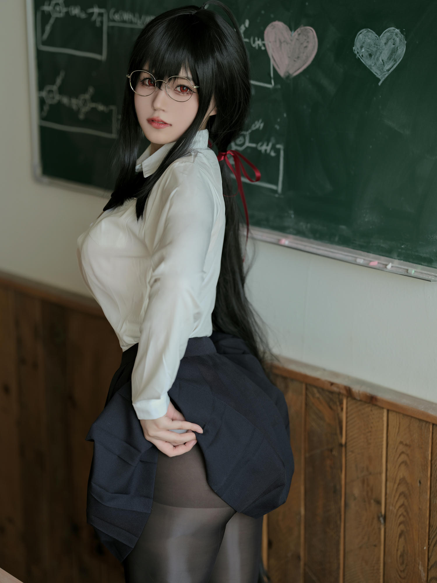 小仓千代w NO.105 碧蓝航线 大凤JK[45P-173MB]_第1集