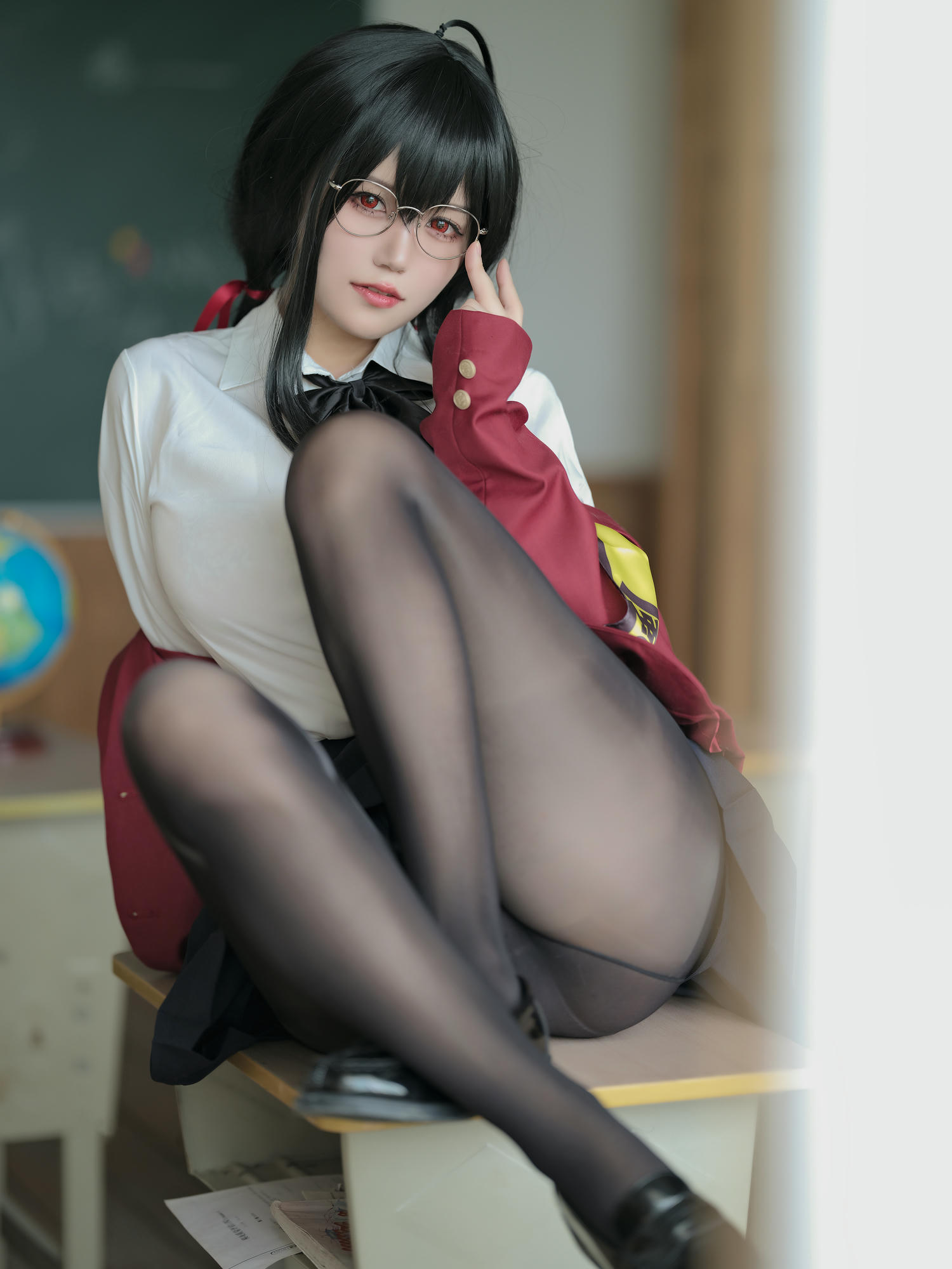 小仓千代w NO.105 碧蓝航线 大凤JK[45P-173MB]_第1集