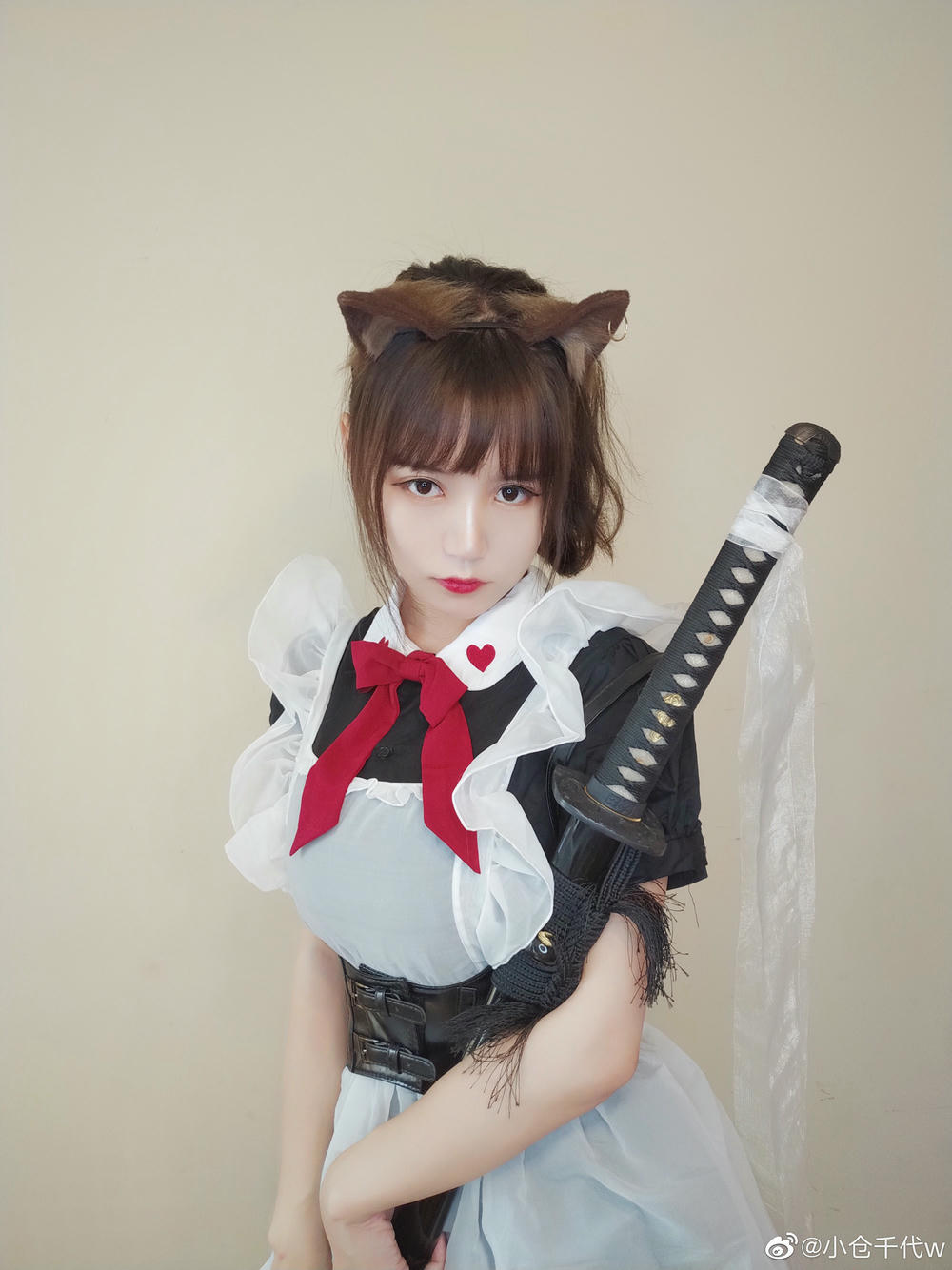 小仓千代w 微博图[354P-1.8GB]-带刀女仆_第1集