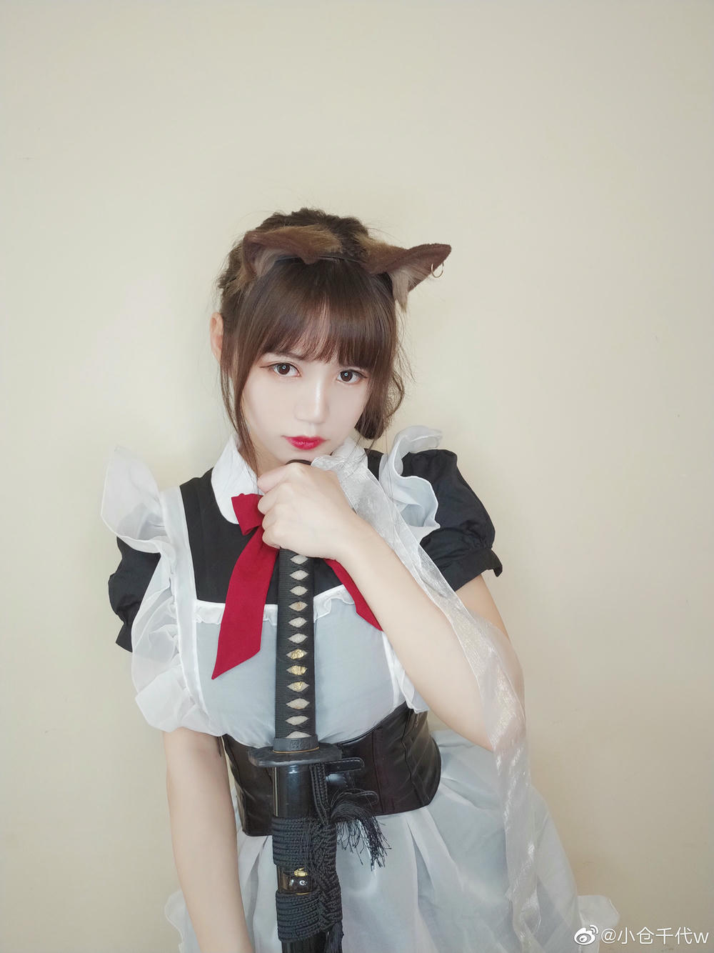 小仓千代w 微博图[354P-1.8GB]-带刀女仆_第1集