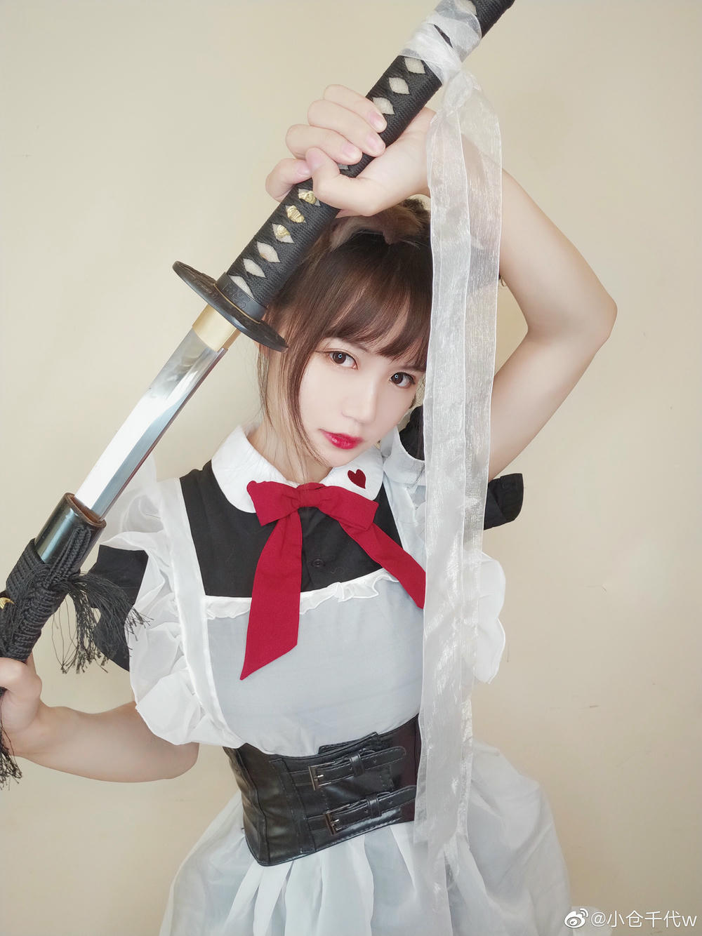 小仓千代w 微博图[354P-1.8GB]-带刀女仆_第1集