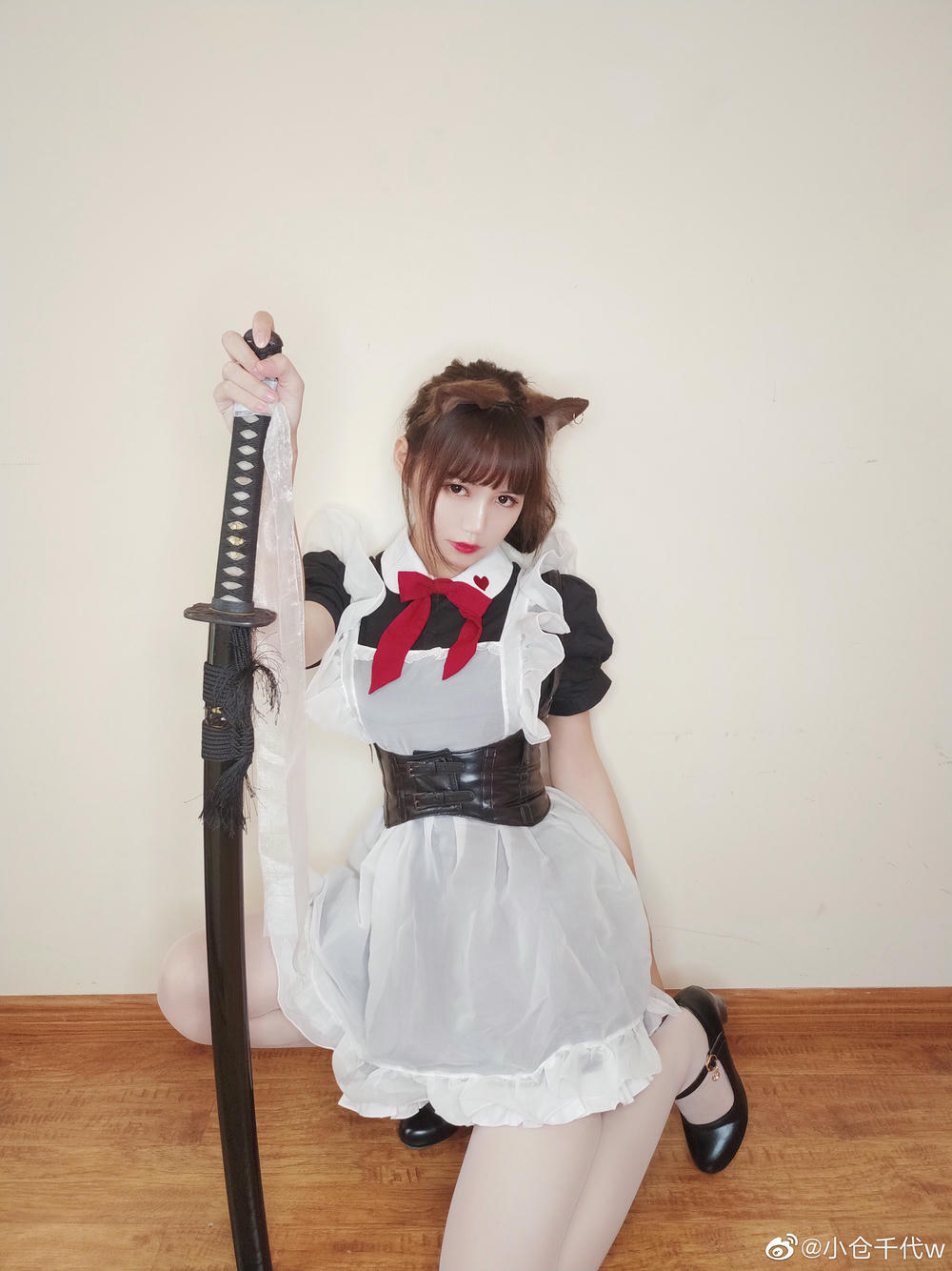 小仓千代w 微博图[354P-1.8GB]-带刀女仆_第1集