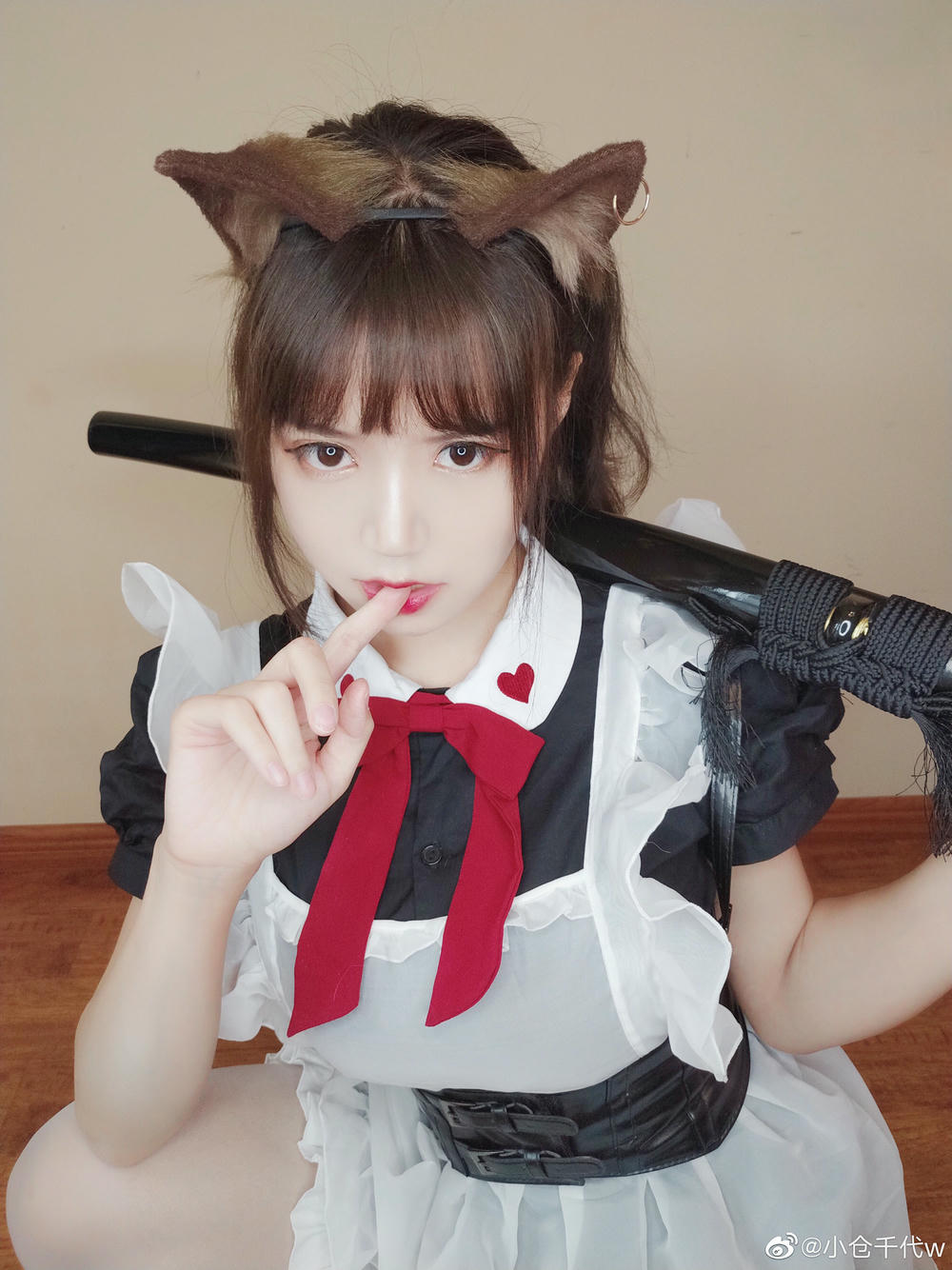小仓千代w 微博图[354P-1.8GB]-带刀女仆_第1集