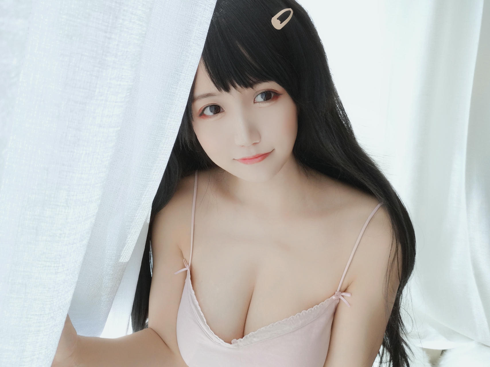小仓千代w NO.002 粉色吊带[30P-54MB]_第1集