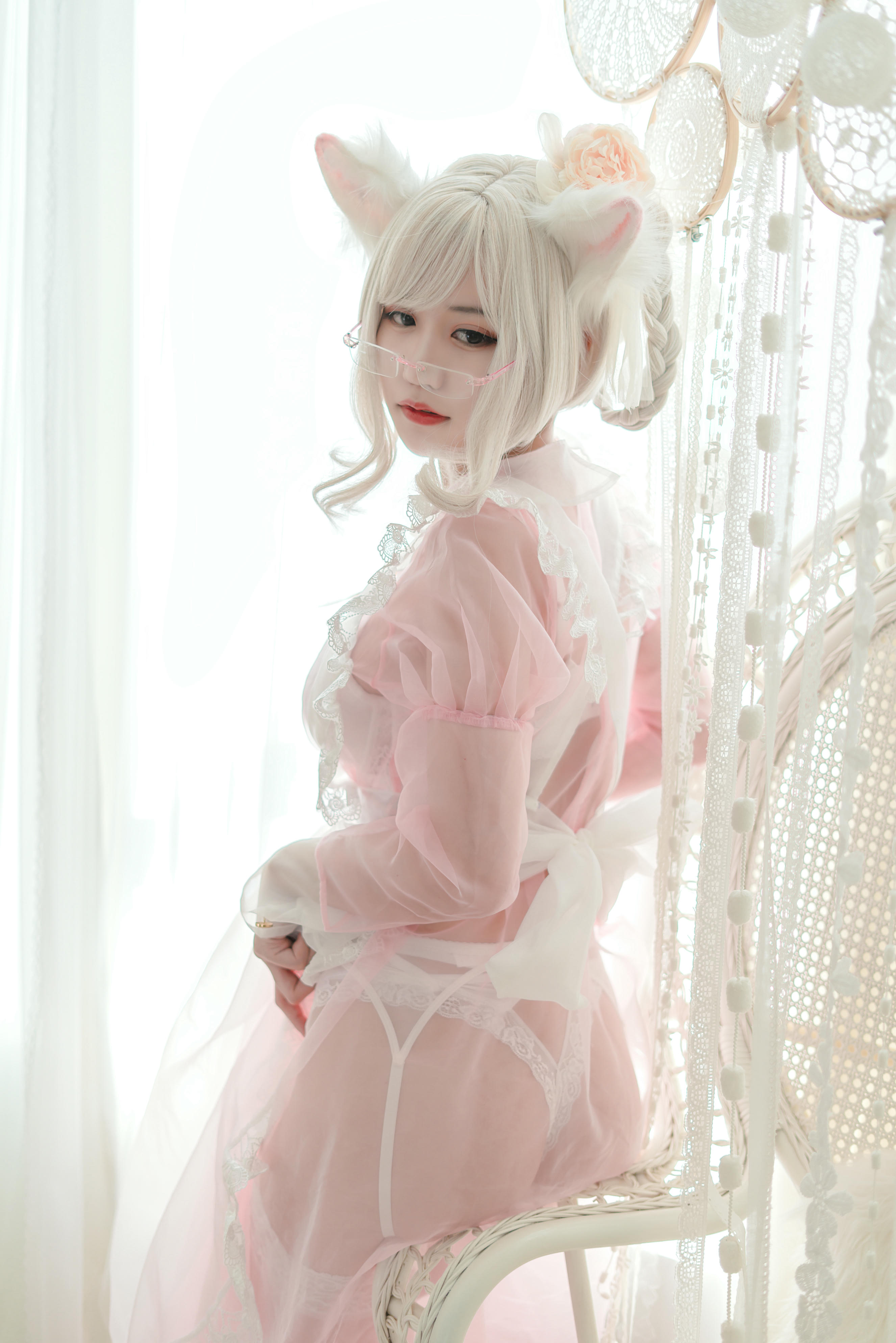 小仓千代w NO.007 透明女仆粉色[24P-268MB]_第1集