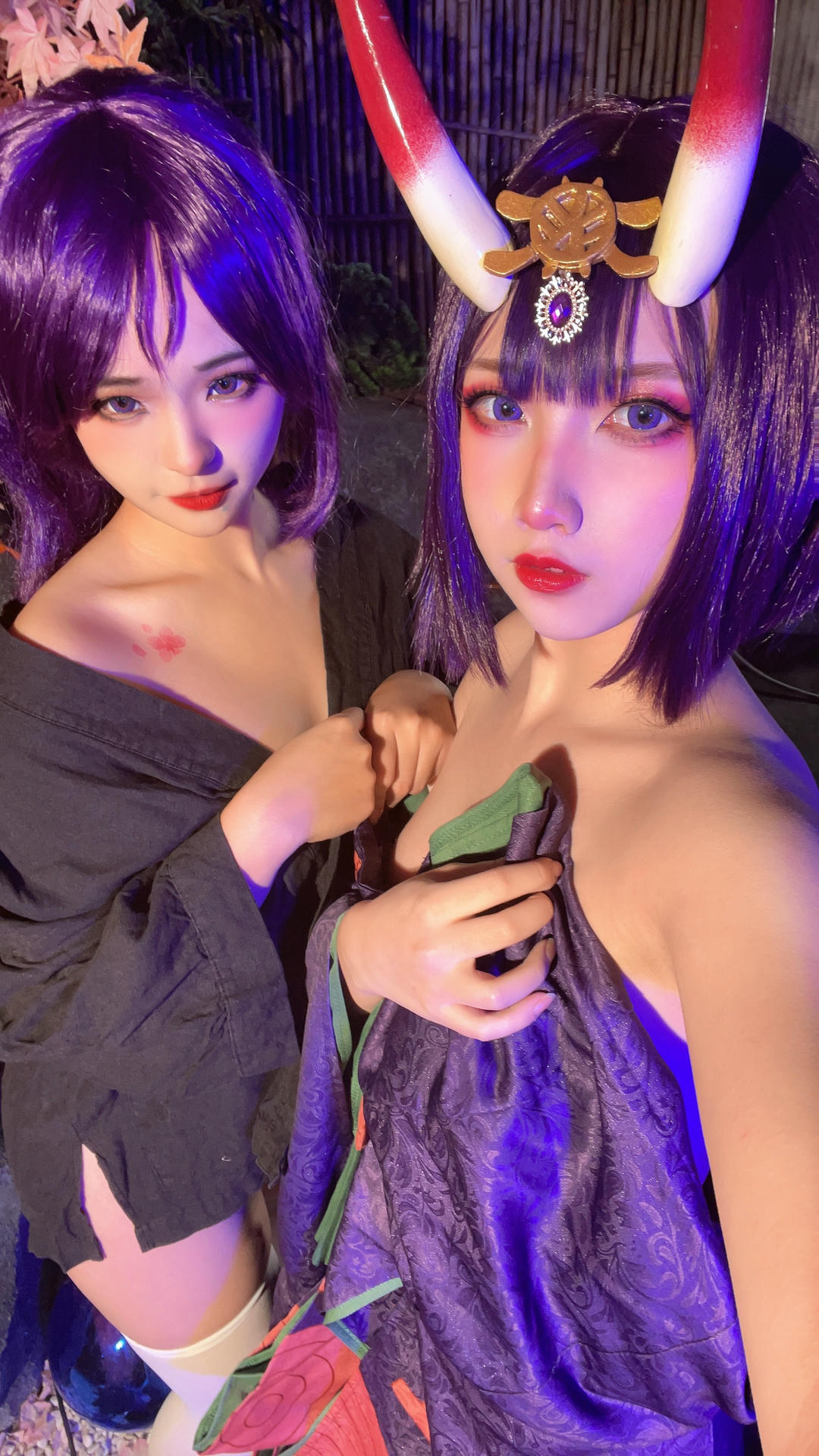 小和甜酒 NO.002 &阿呀 温泉酒吞奶光双人 [193P4V 1.1GB]_第10集