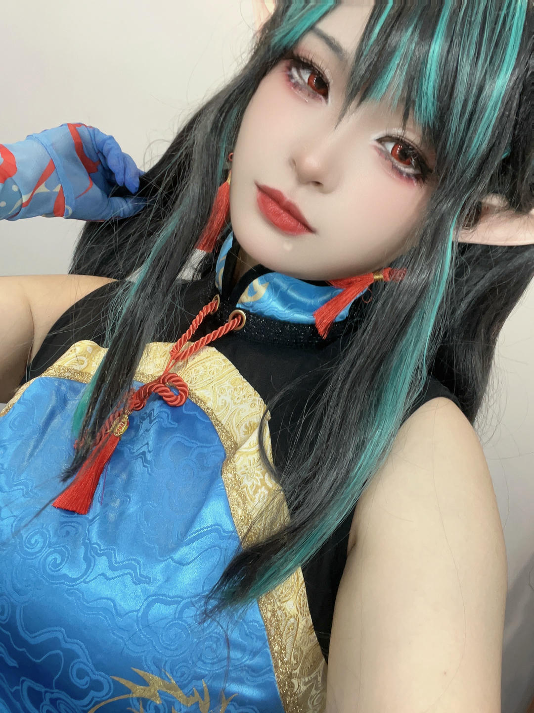 小和甜酒 NO.003 &橙风千雅 年夕旗袍双人御守 [189P 788MB]-阿呀自拍_第1集