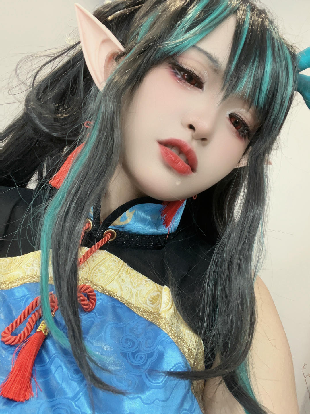 小和甜酒 NO.003 &橙风千雅 年夕旗袍双人御守 [189P 788MB]-阿呀自拍_第1集