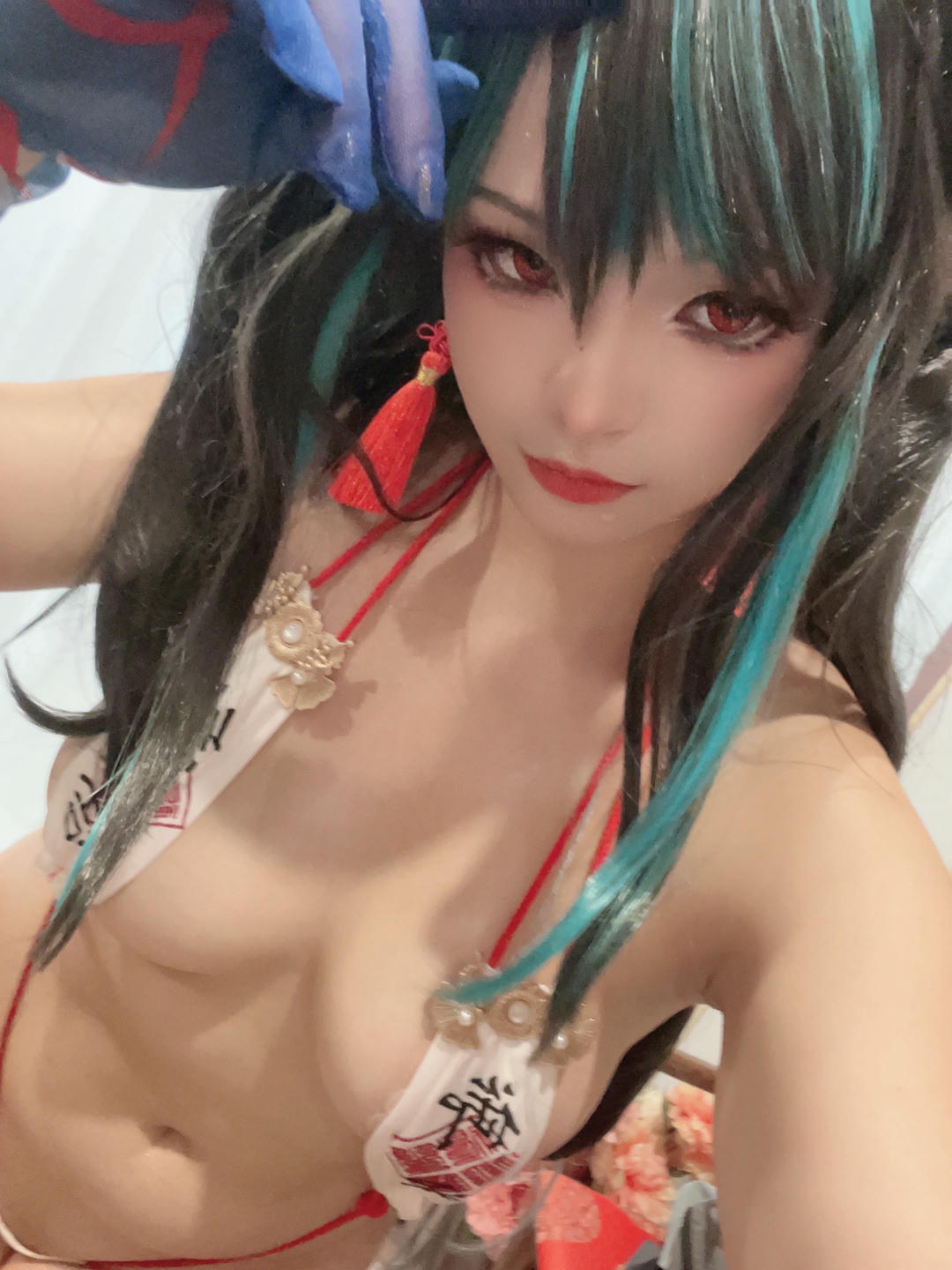 小和甜酒 NO.003 &橙风千雅 年夕旗袍双人御守 [189P 788MB]-阿呀自拍_第1集