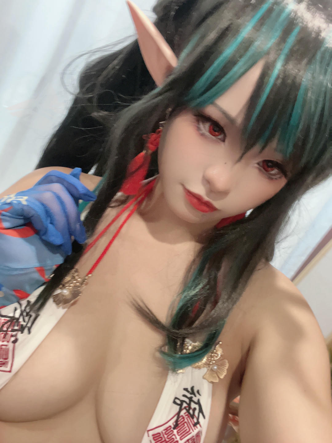 小和甜酒 NO.003 &橙风千雅 年夕旗袍双人御守 [189P 788MB]-阿呀自拍_第2集