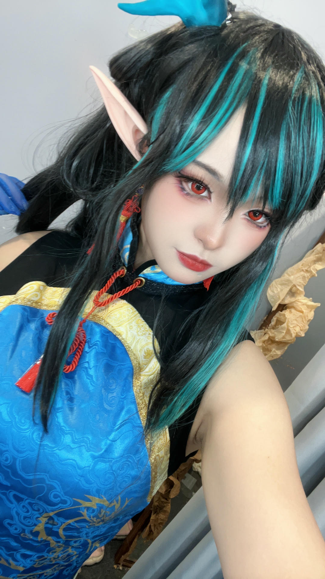 小和甜酒 NO.003 &橙风千雅 年夕旗袍双人御守 [189P 788MB]-阿呀自拍_第1集