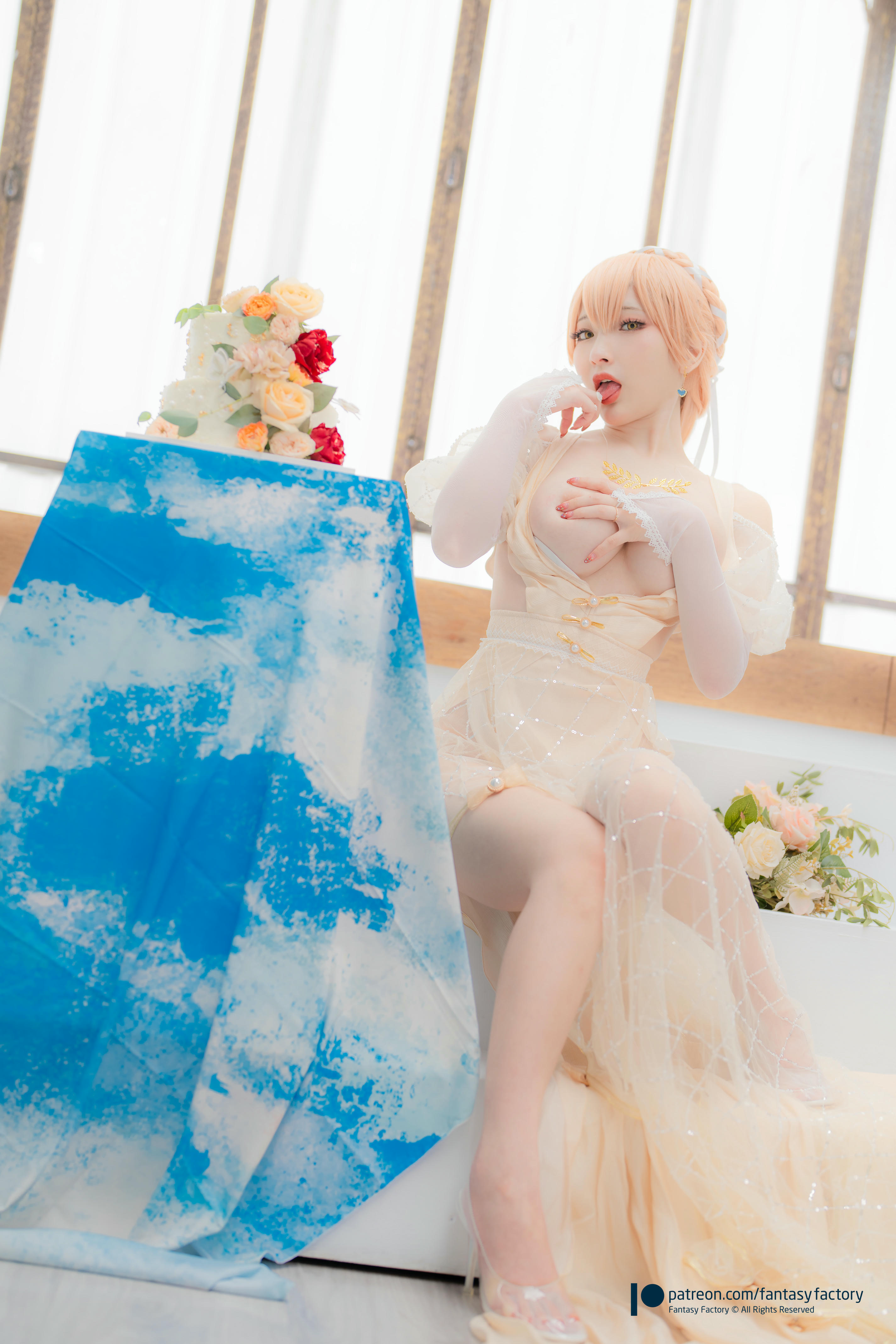 台湾写真模特fantastic小丁-Ots-14 Wedding dress_第2集