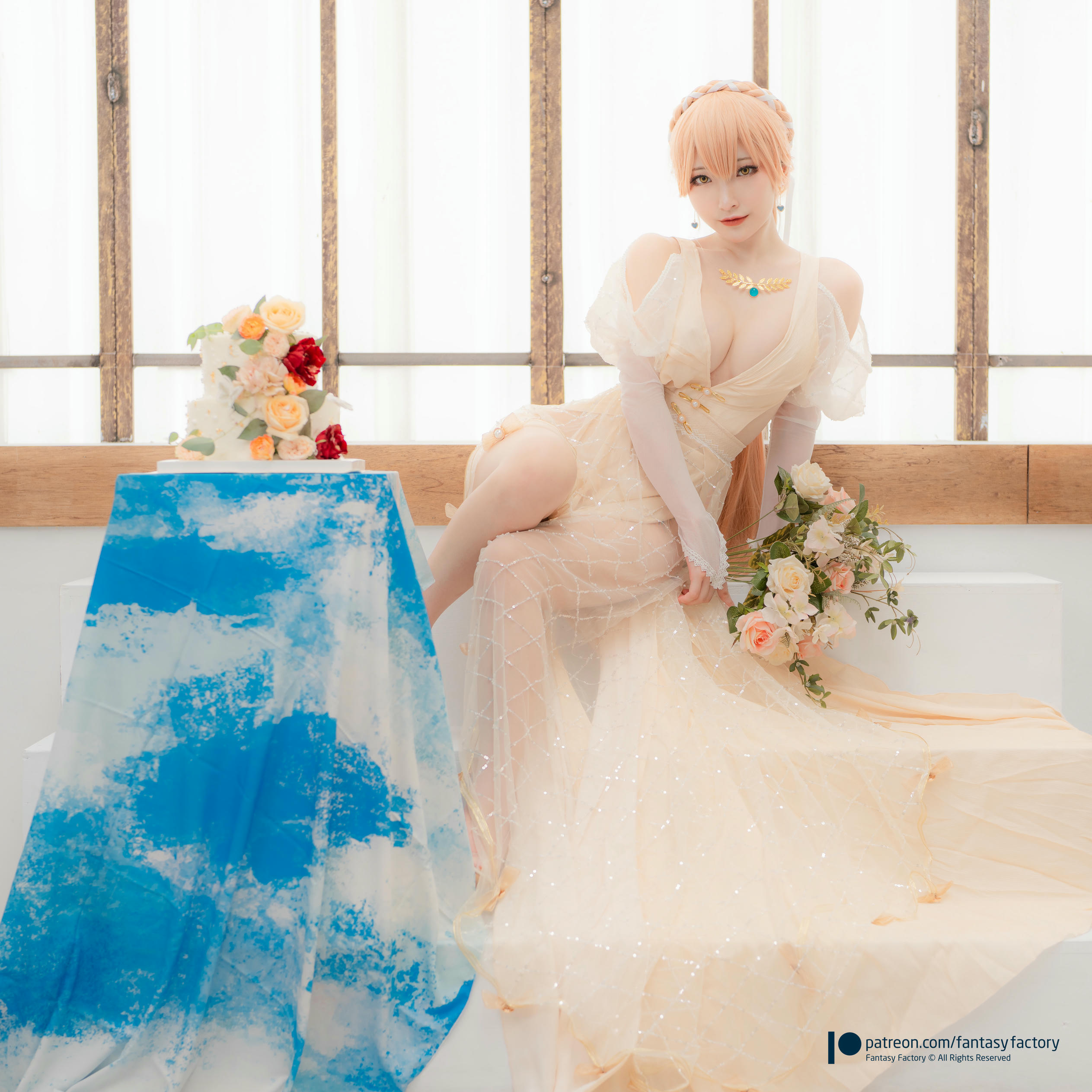 台湾写真模特fantastic小丁-Ots-14 Wedding dress_第2集