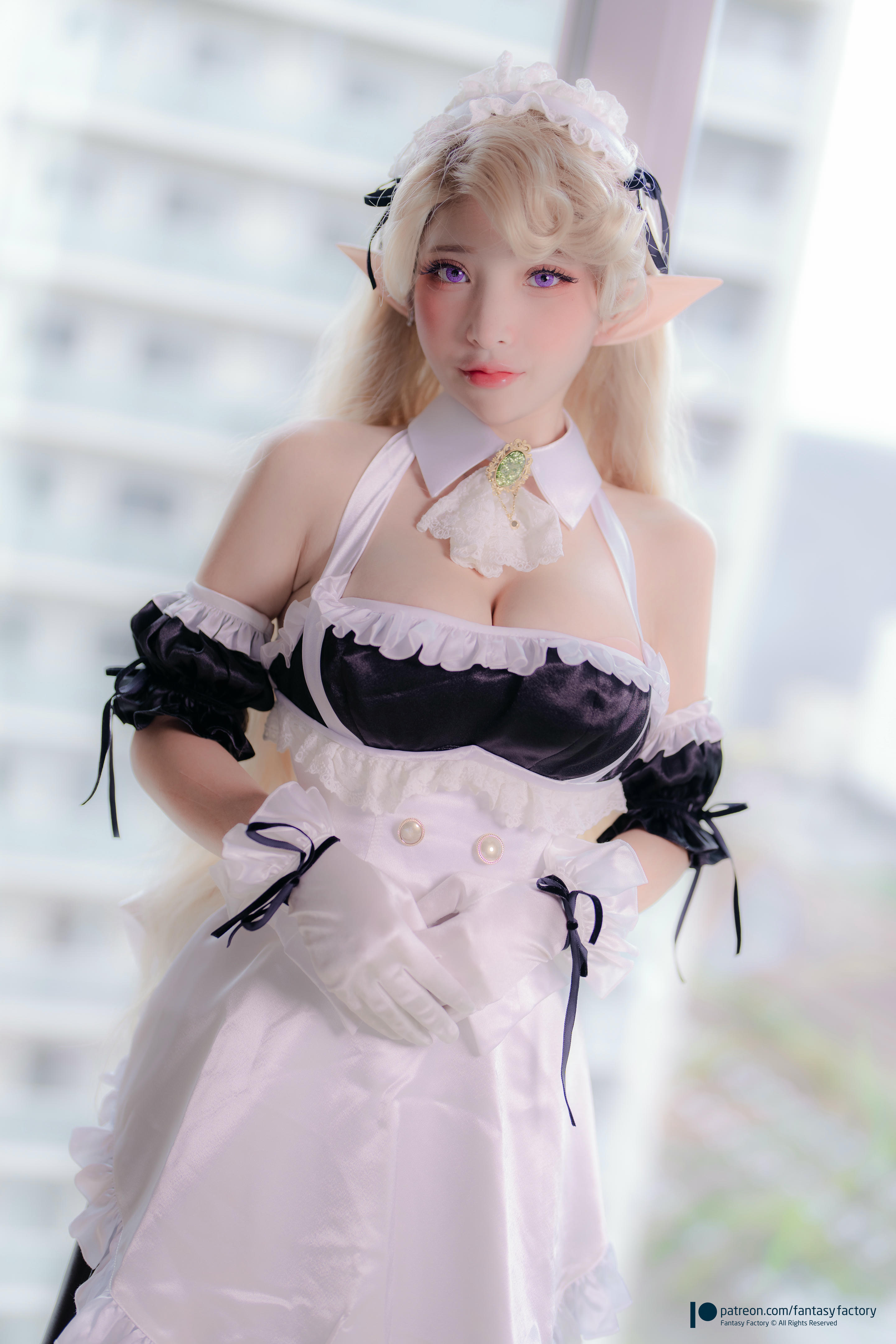 台湾写真模特fantastic小丁-fairy maid_第1集