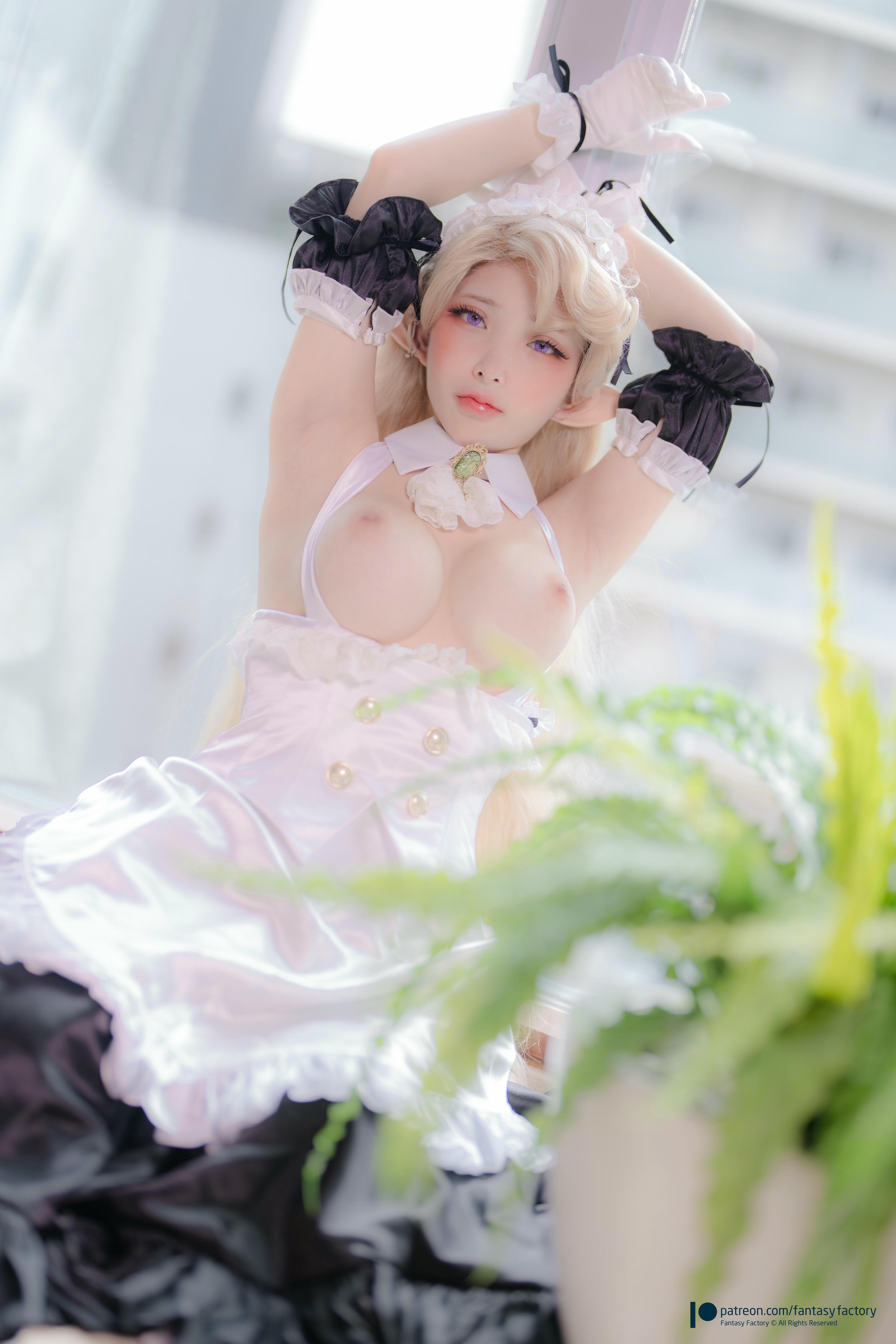 台湾写真模特fantastic小丁-fairy maid_第1集
