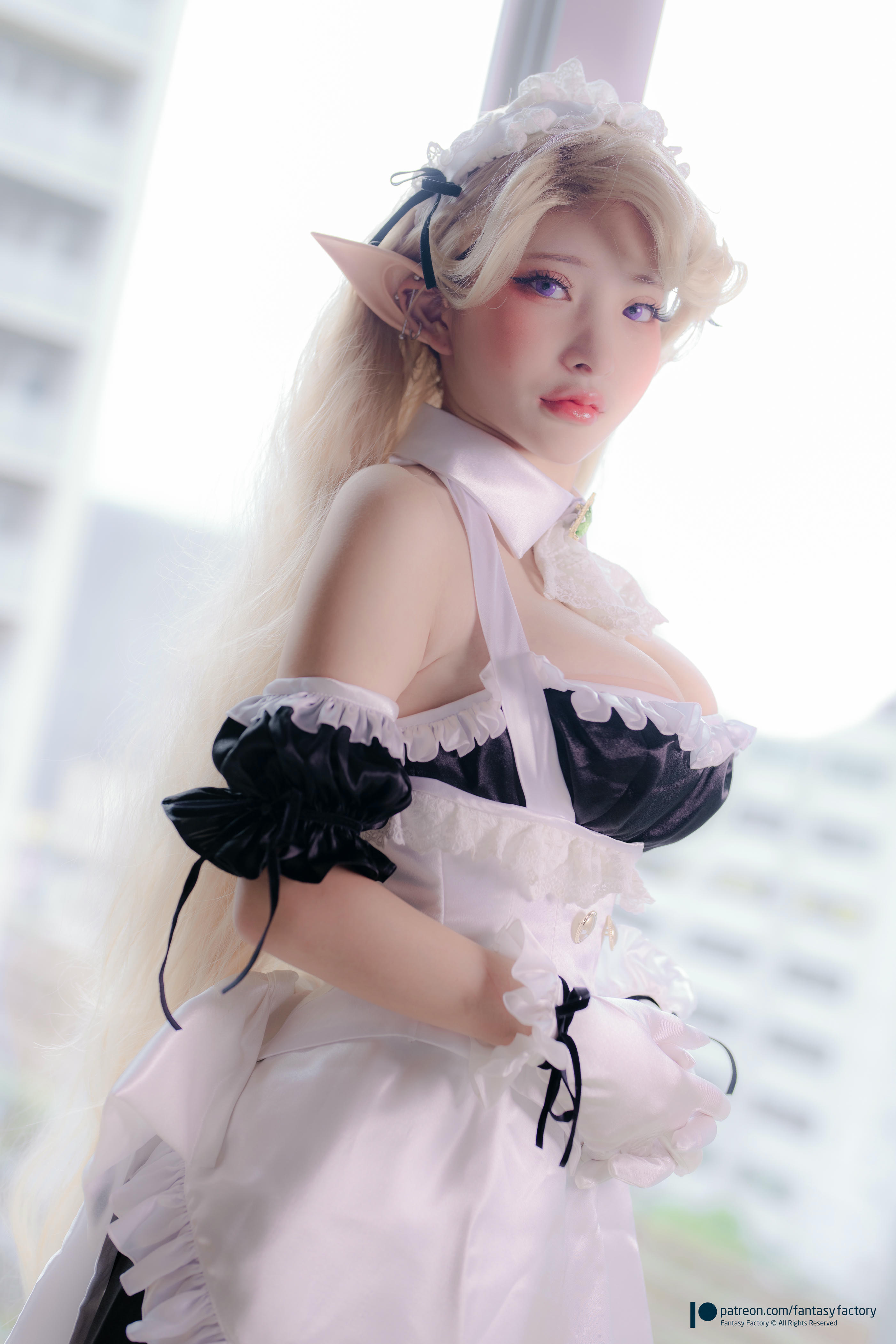 台湾写真模特fantastic小丁-fairy maid_第1集