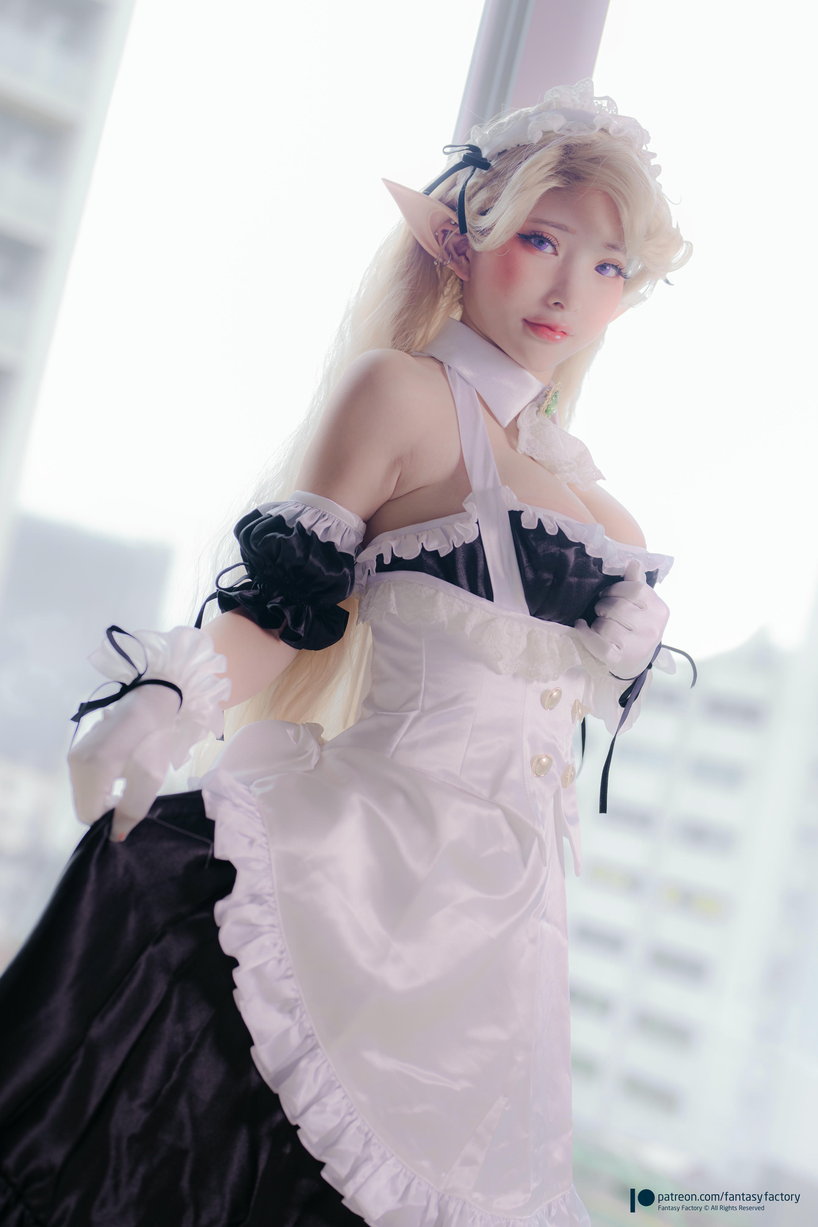 台湾写真模特fantastic小丁-fairy maid_第1集