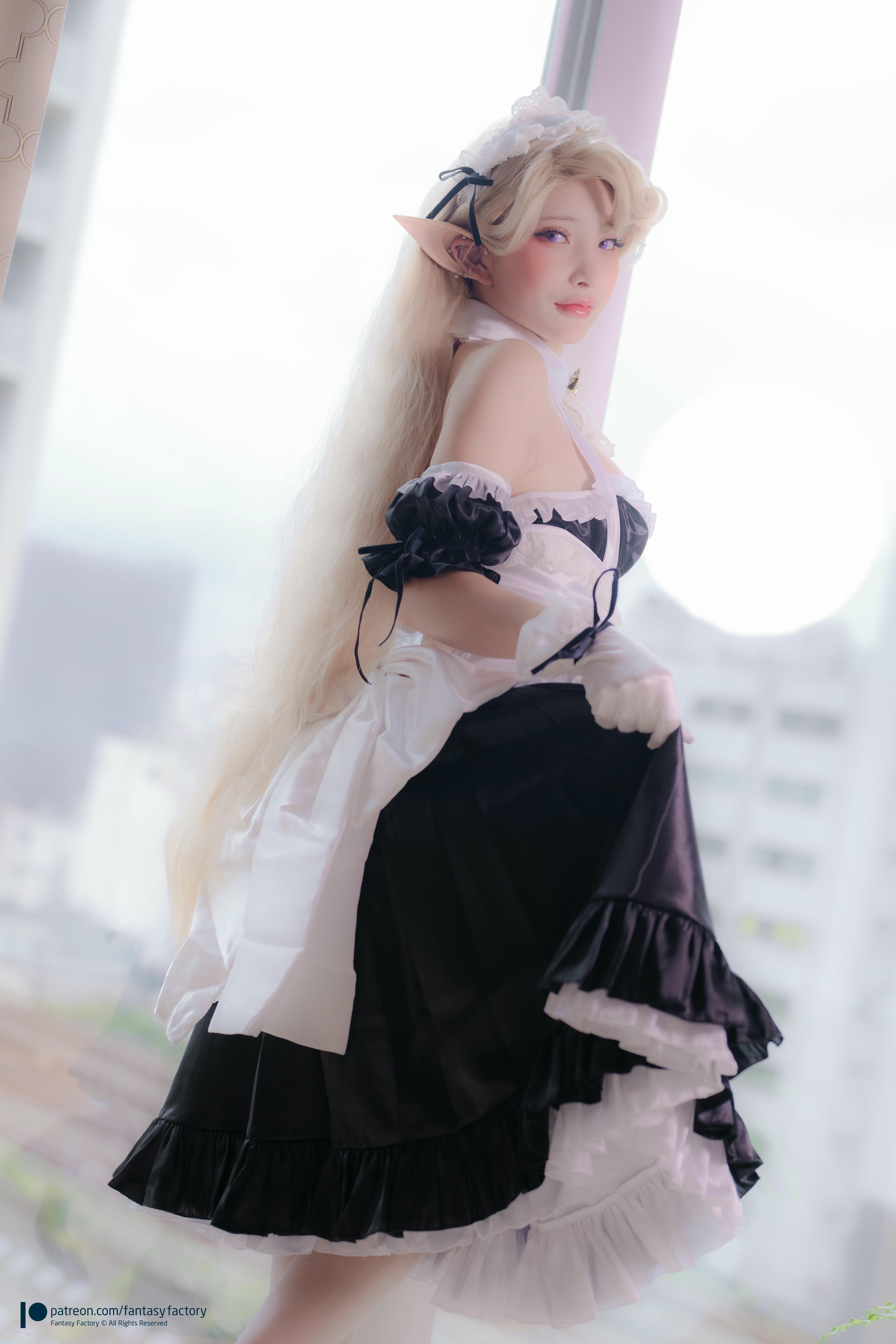 台湾写真模特fantastic小丁-fairy maid_第1集