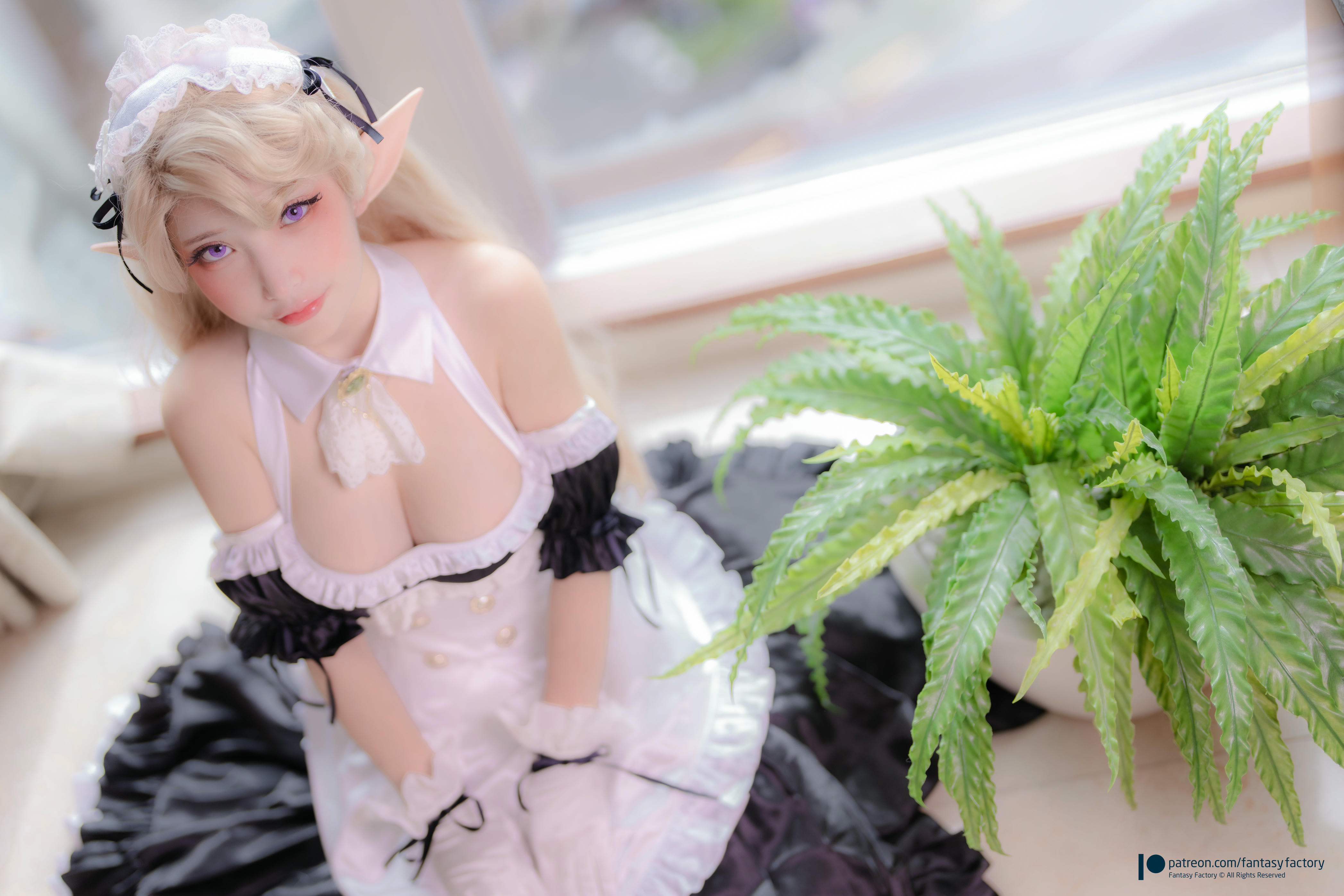 台湾写真模特fantastic小丁-fairy maid_第1集