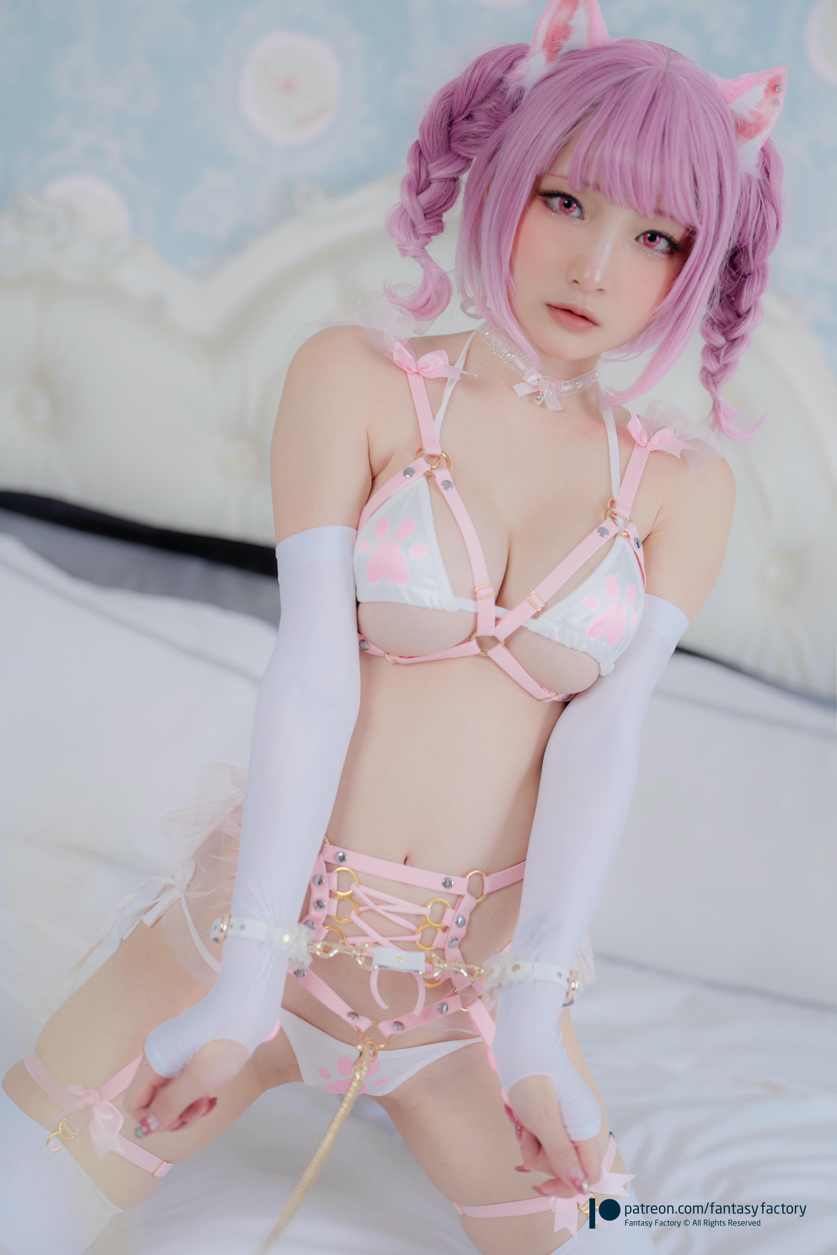 台湾写真模特fantastic小丁-pink cat_第1集