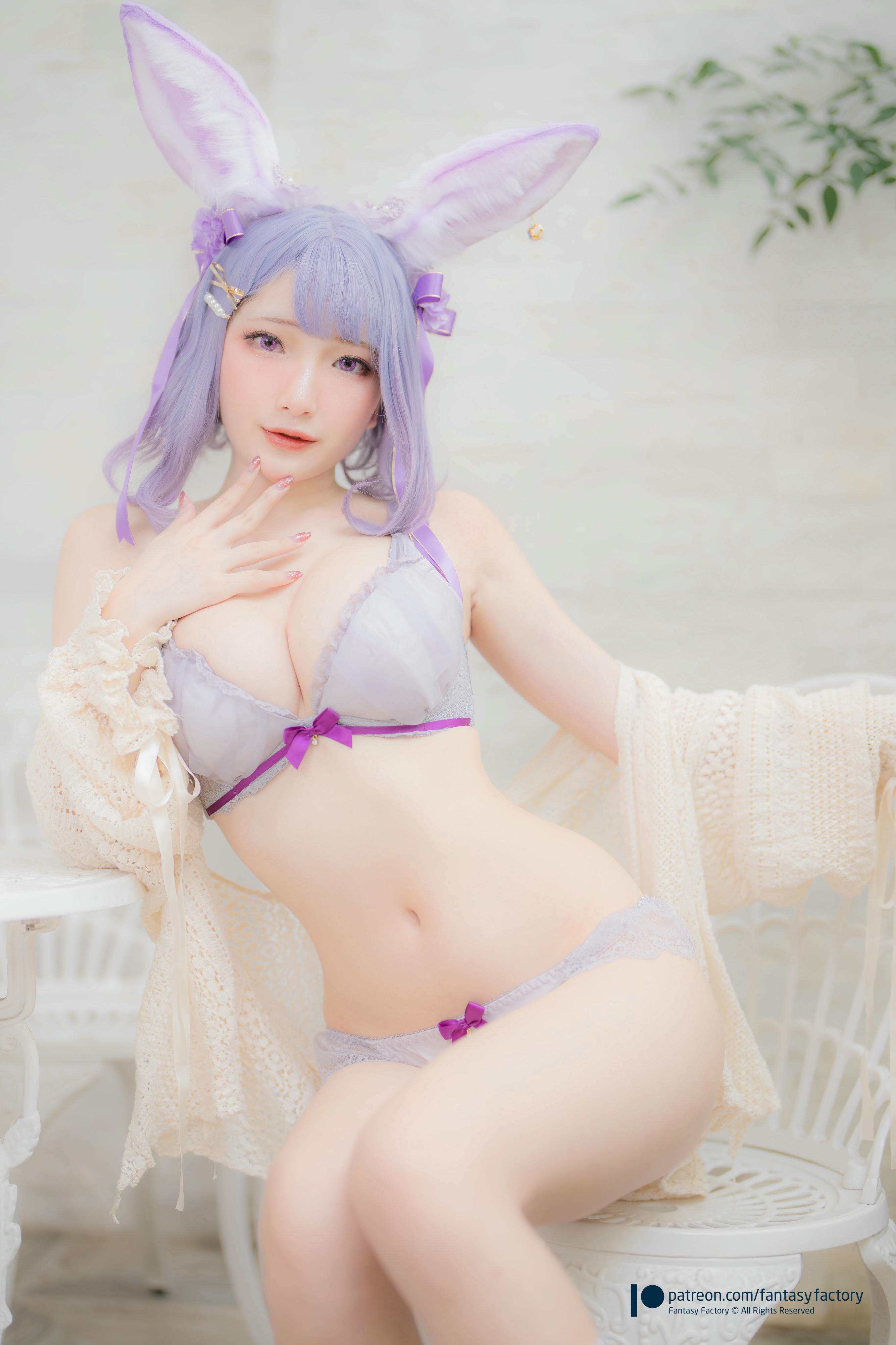 台湾写真模特fantastic小丁-purple rabbit_第1集