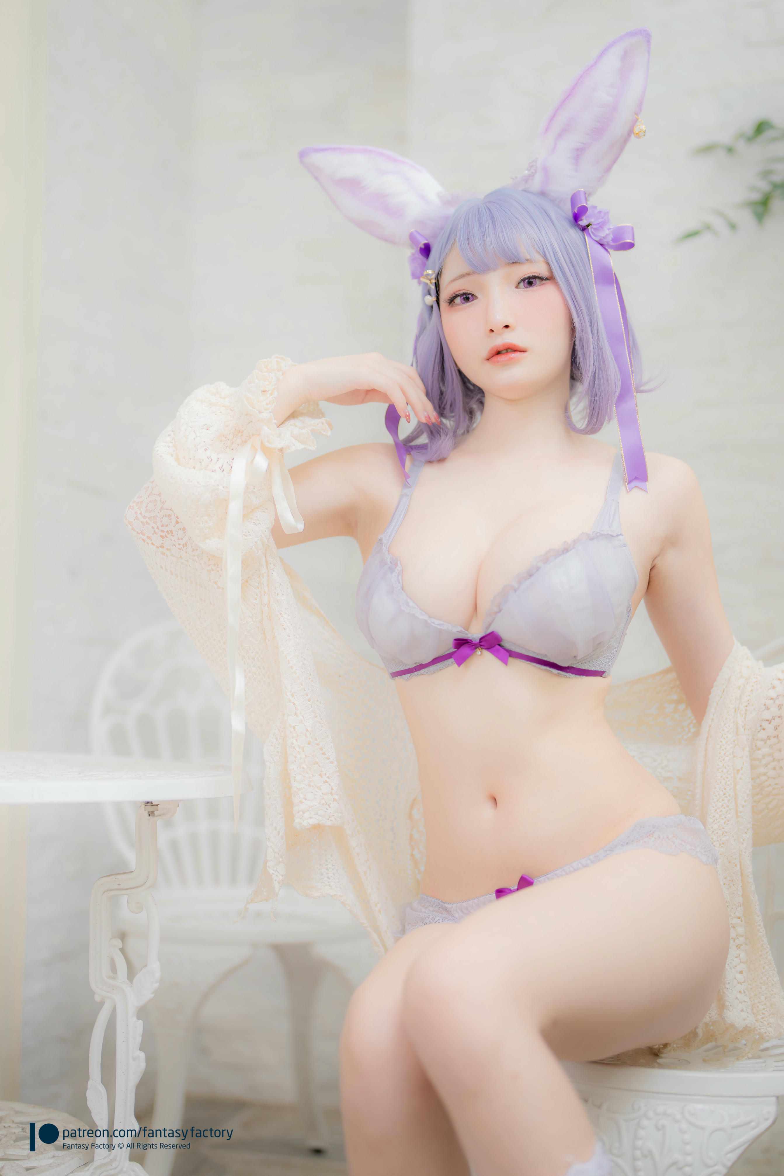 台湾写真模特fantastic小丁-purple rabbit_第1集