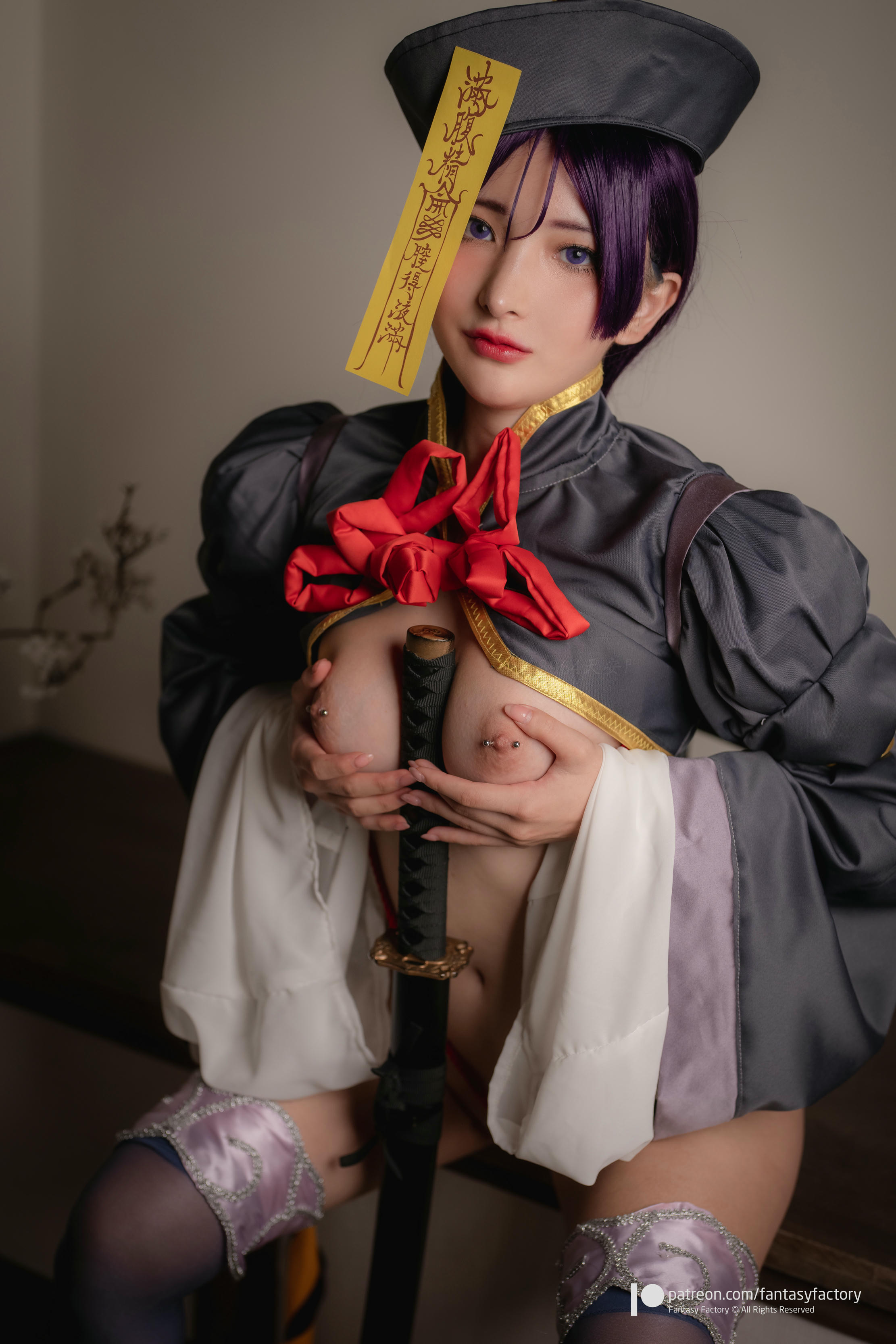 台湾写真模特fantastic小丁-zombie Raikō with Silverluri_第1集