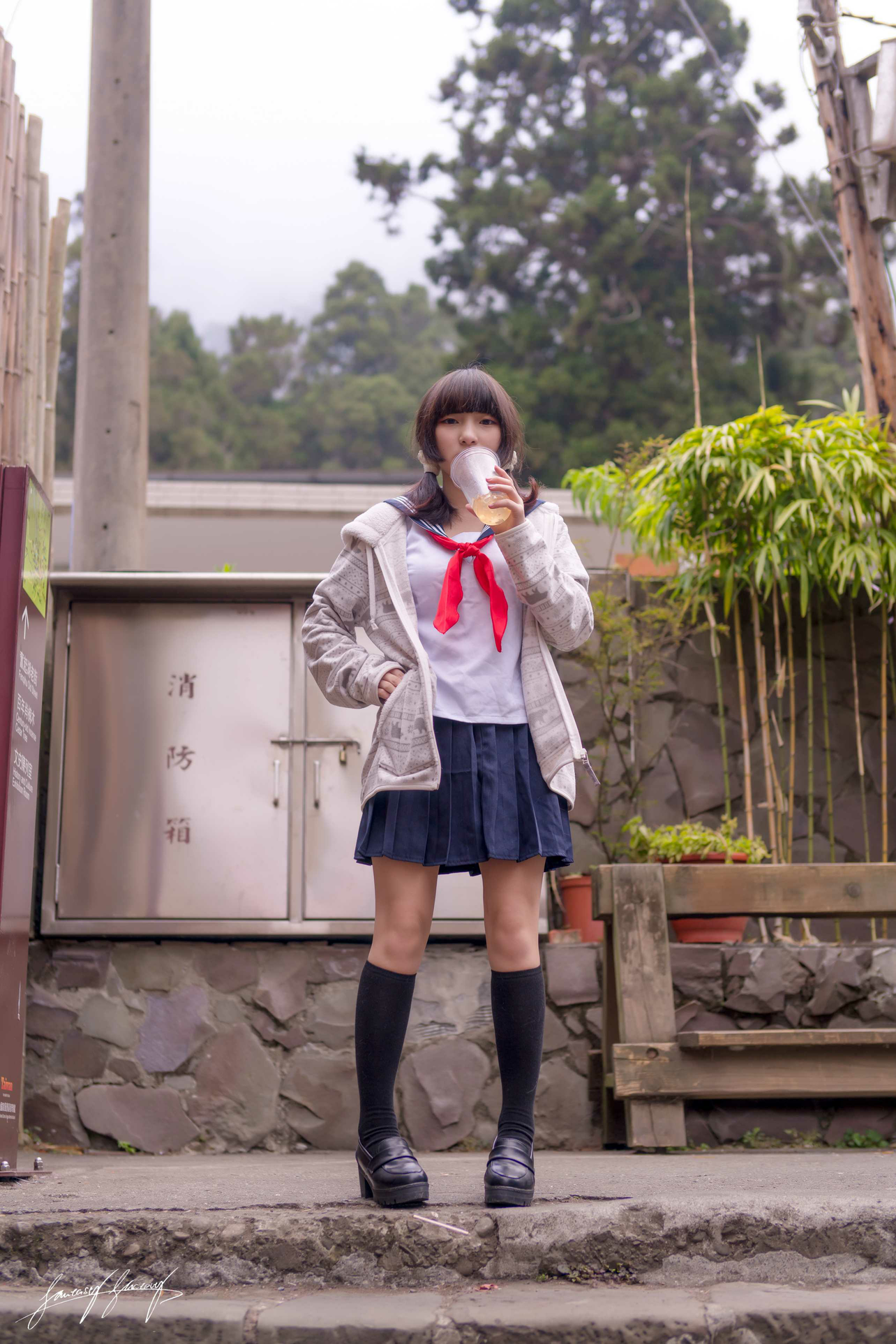 台湾写真模特fantastic小丁-欲茶园_第2集