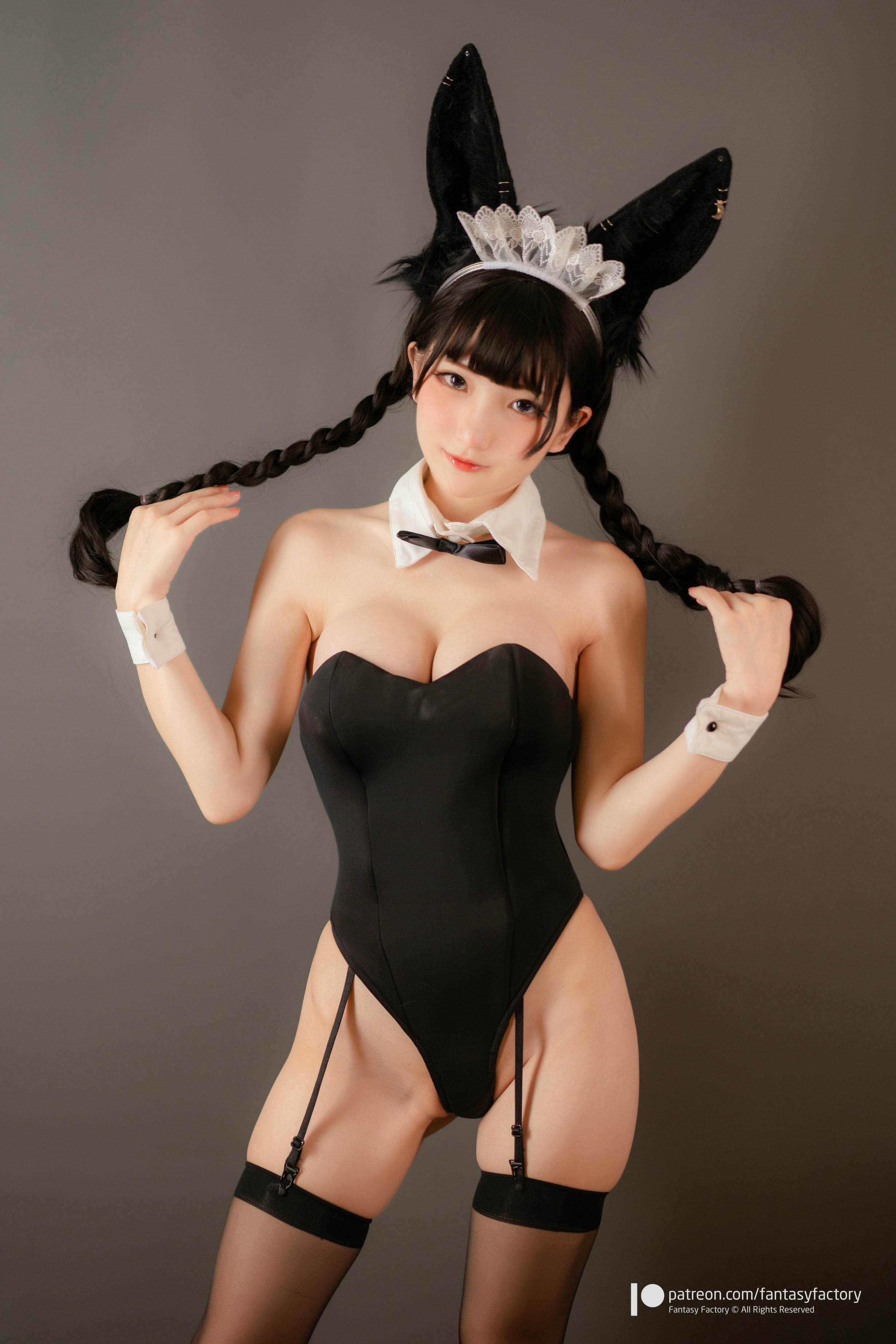 台湾写真模特fantastic小丁-Bunny girl Maid_第1集