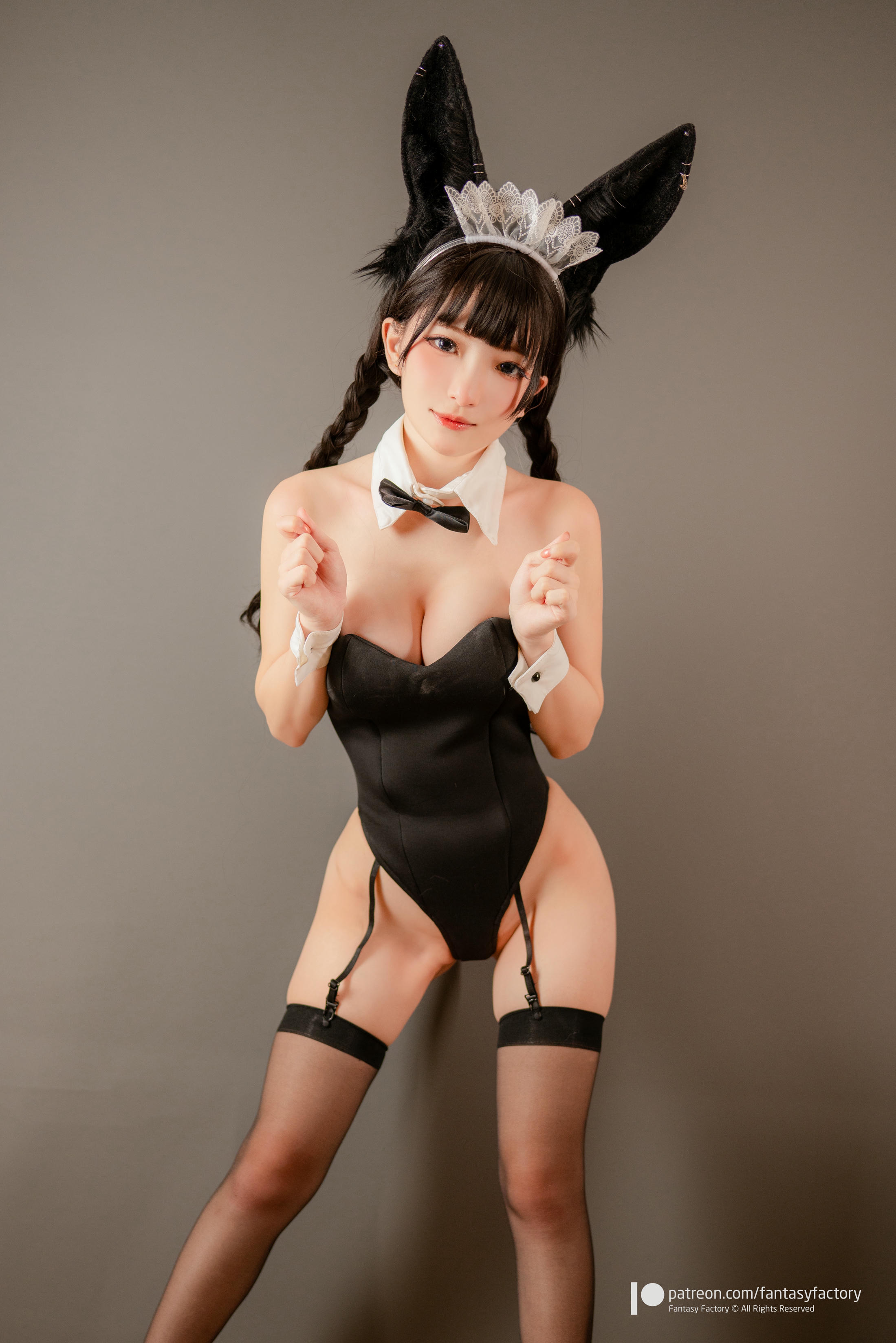 台湾写真模特fantastic小丁-Bunny girl Maid_第1集