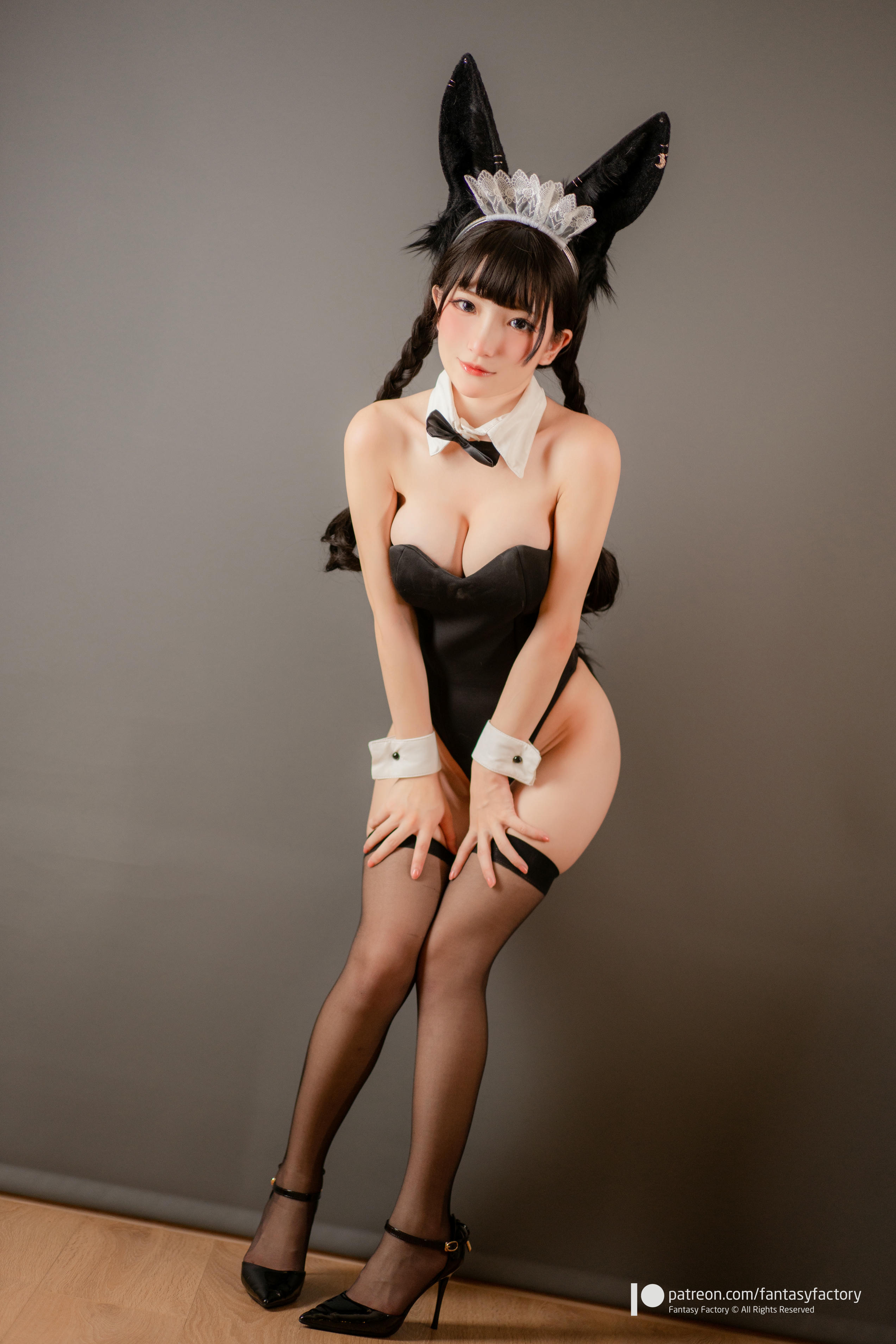 台湾写真模特fantastic小丁-Bunny girl Maid_第1集