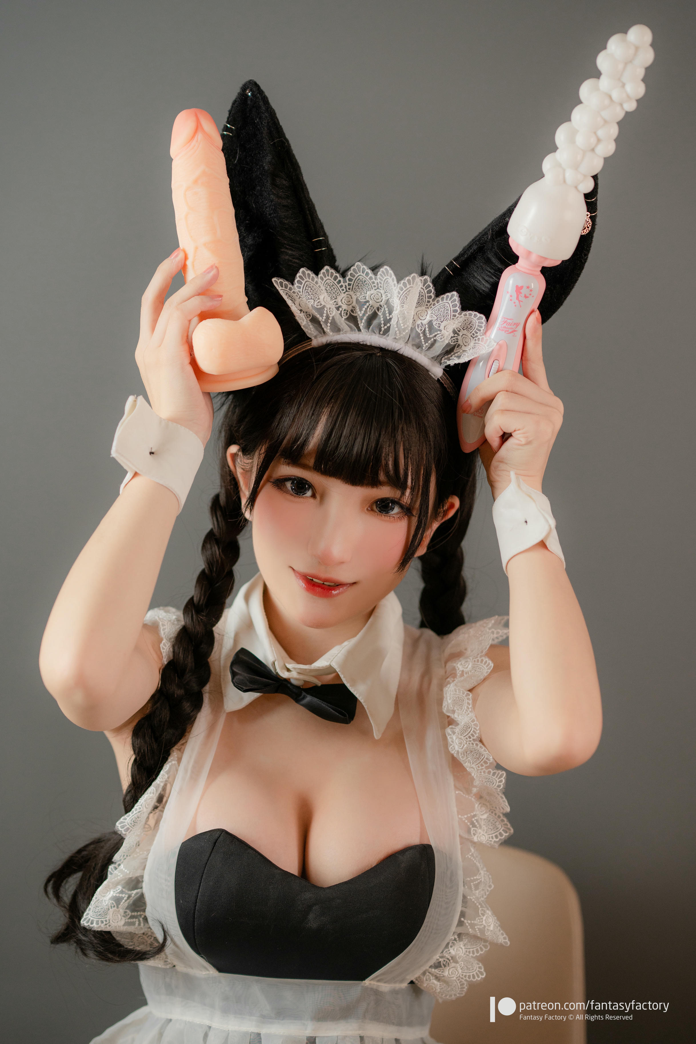 台湾写真模特fantastic小丁-Bunny girl Maid_第1集