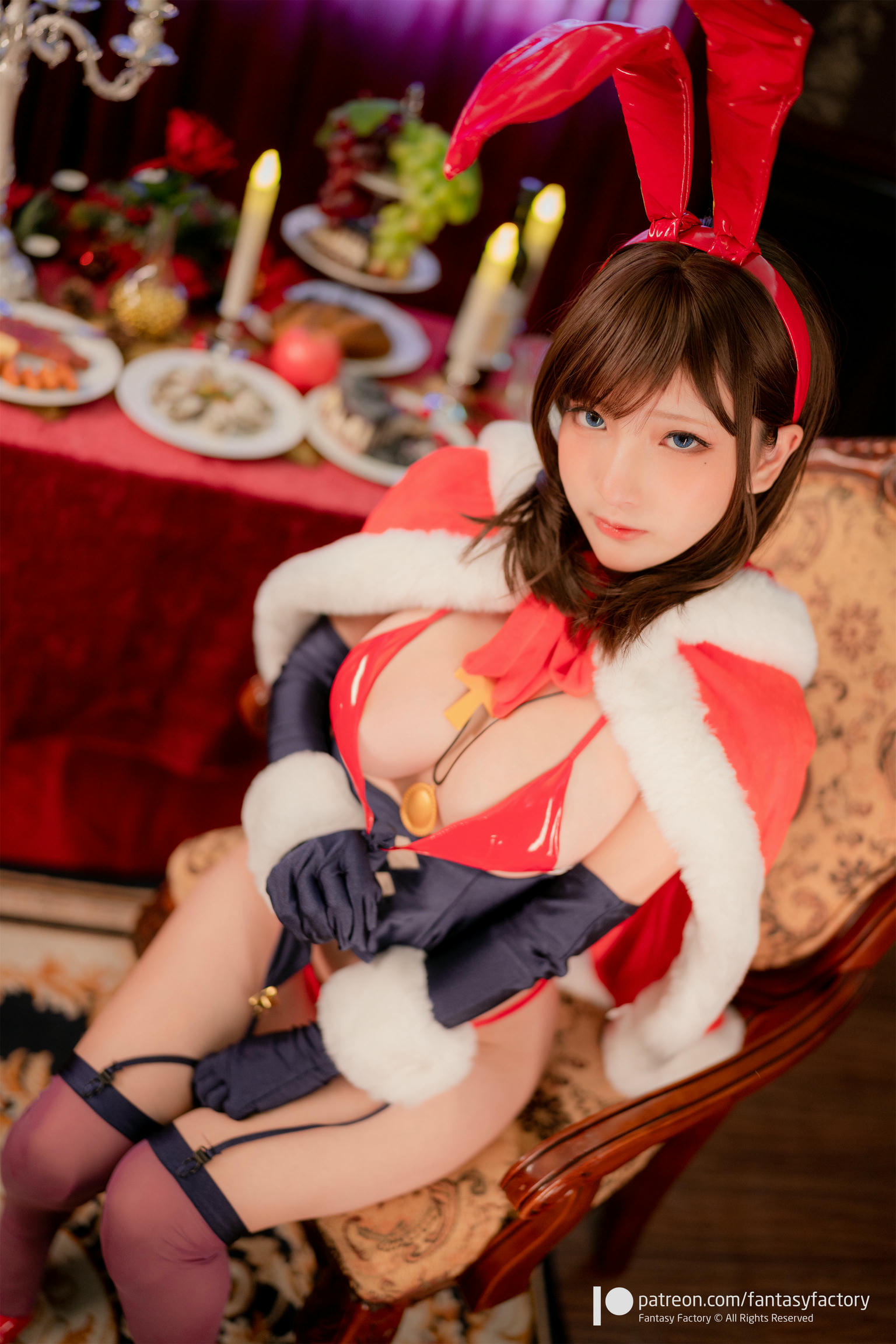 台湾写真模特fantastic小丁-Christmas gift for TierX_第1集