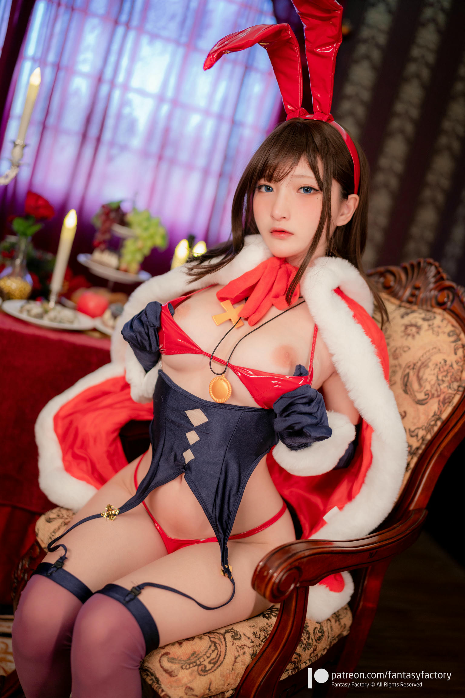 台湾写真模特fantastic小丁-Christmas gift for TierX_第1集