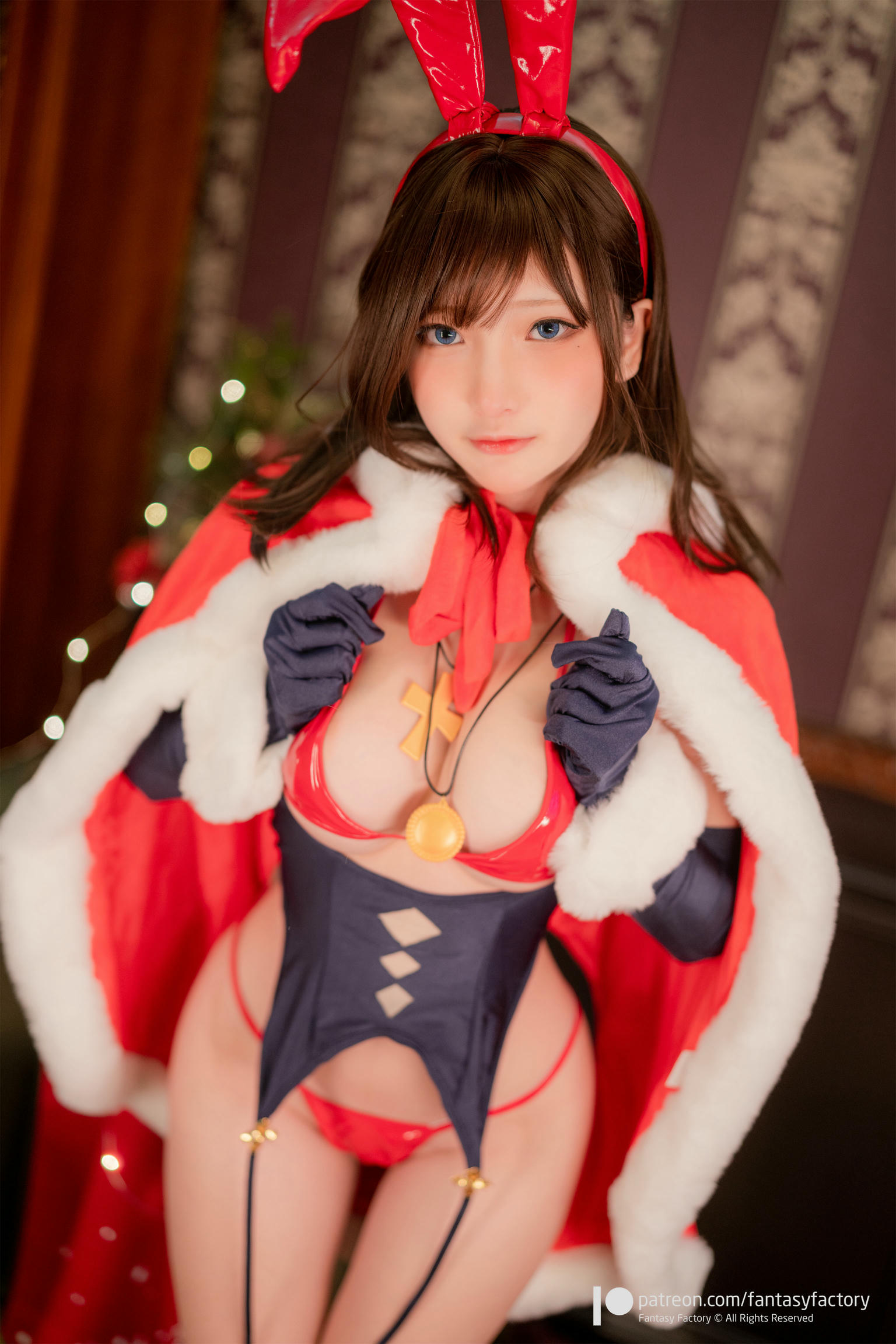 台湾写真模特fantastic小丁-Christmas gift for TierX_第1集