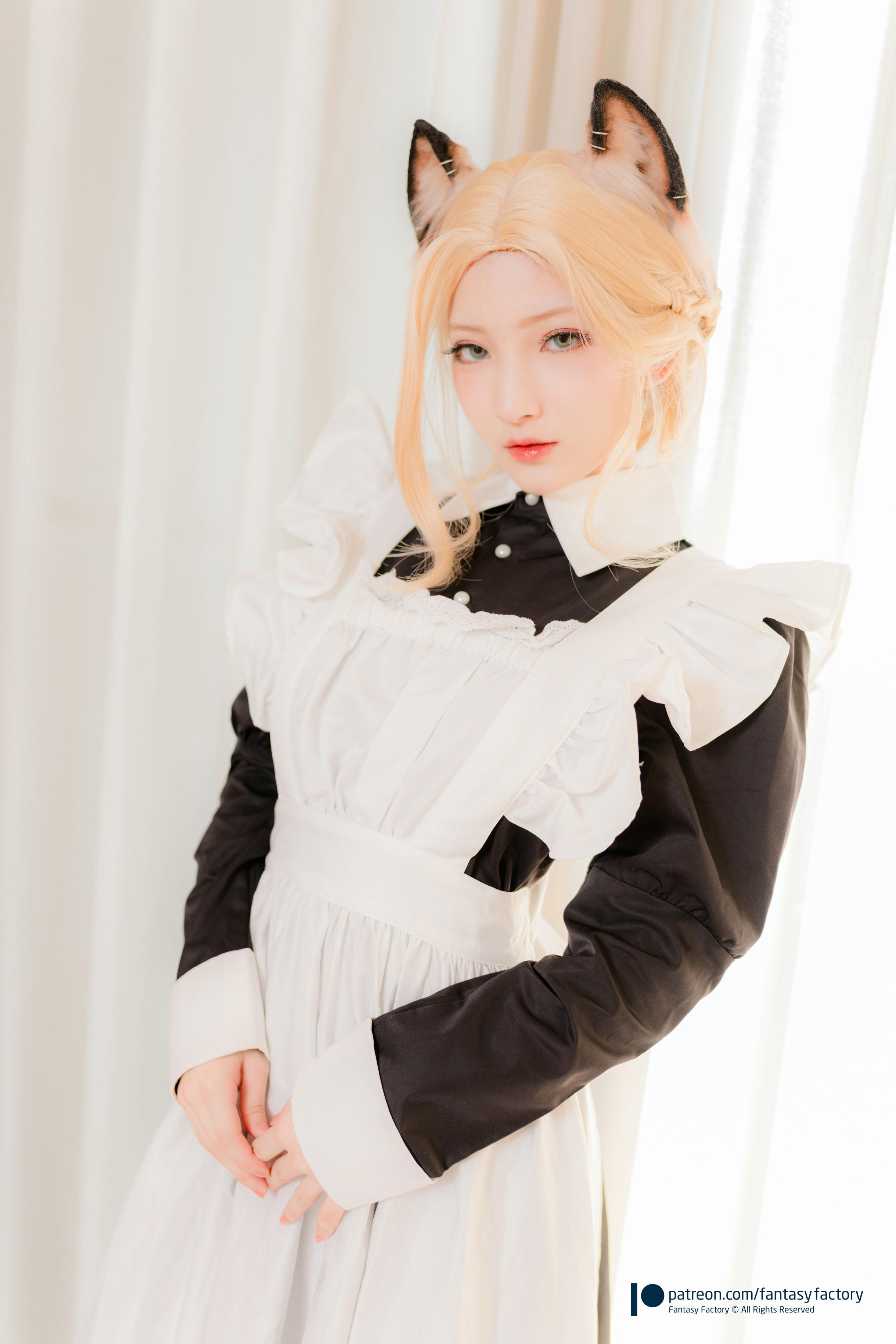 台湾写真模特fantastic小丁-Fox maid_第1集