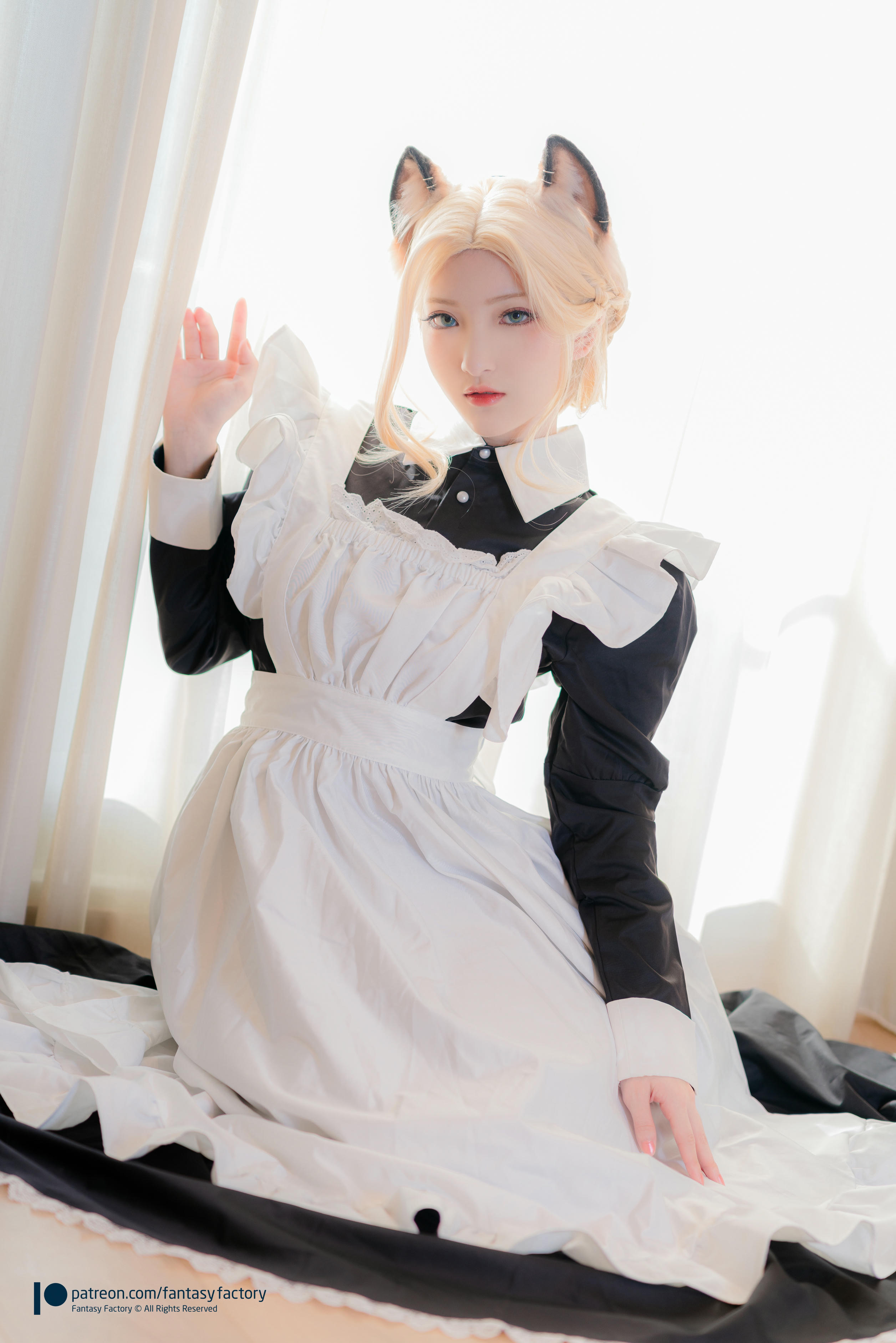 台湾写真模特fantastic小丁-Fox maid_第1集