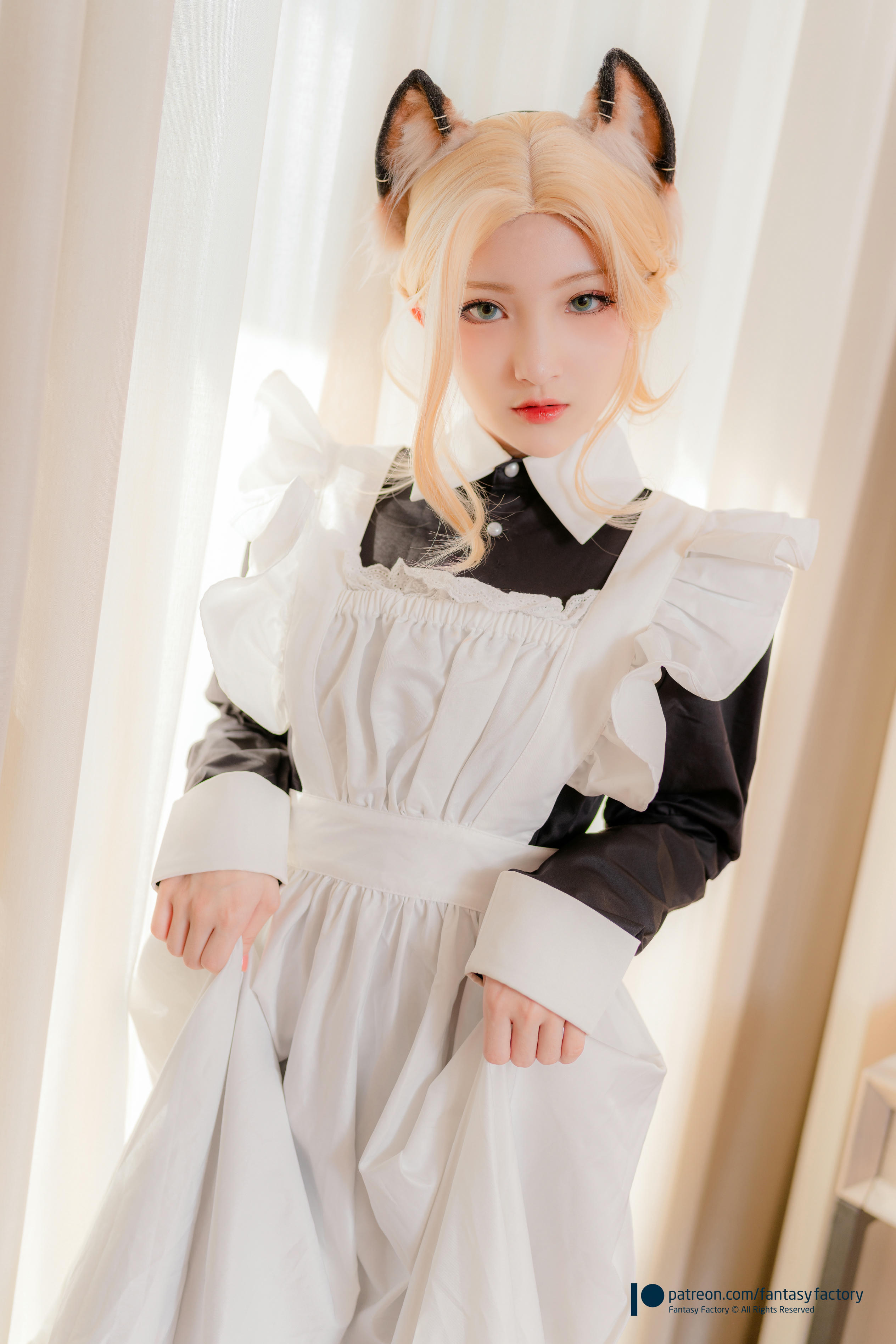 台湾写真模特fantastic小丁-Fox maid_第1集