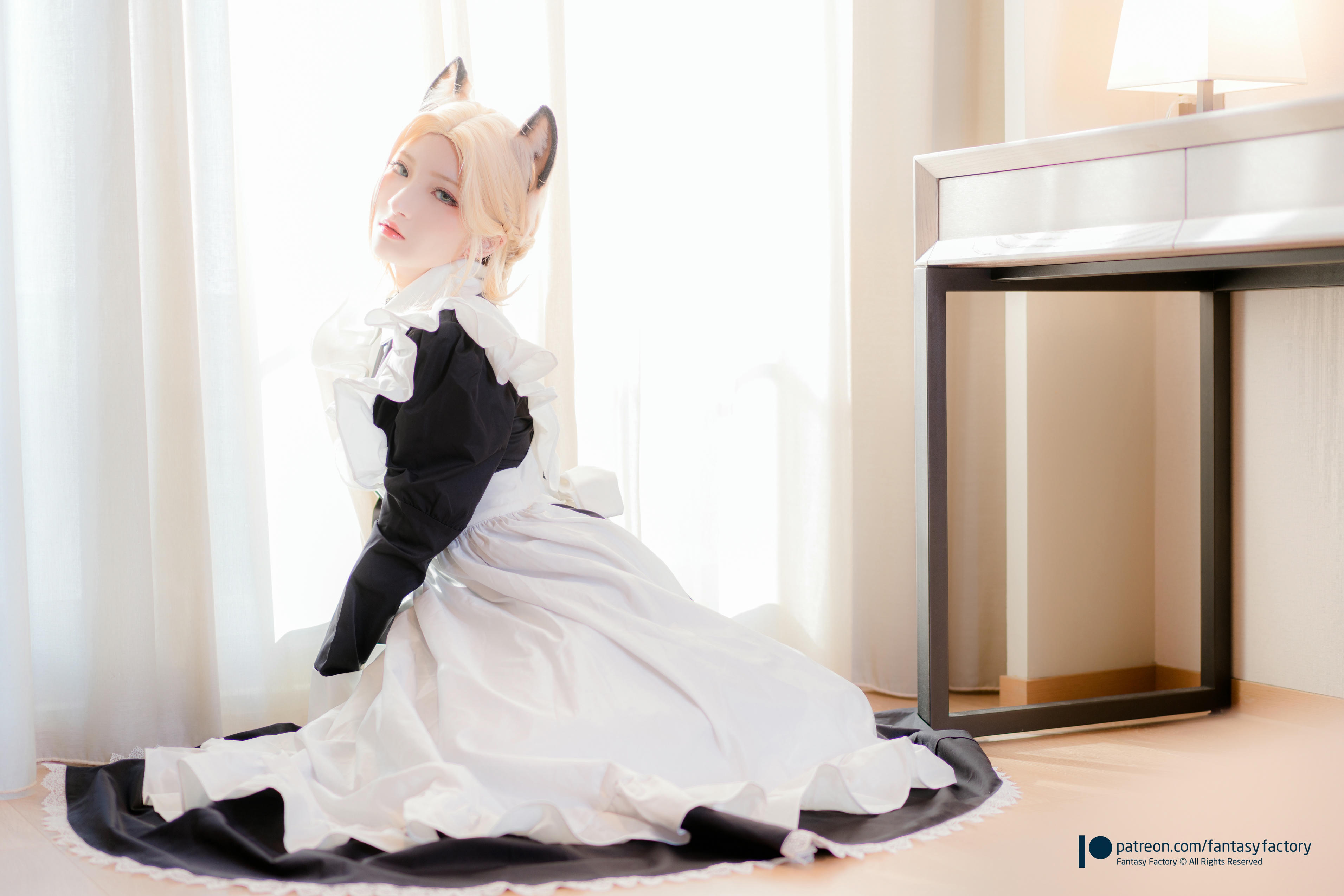 台湾写真模特fantastic小丁-Fox maid_第1集