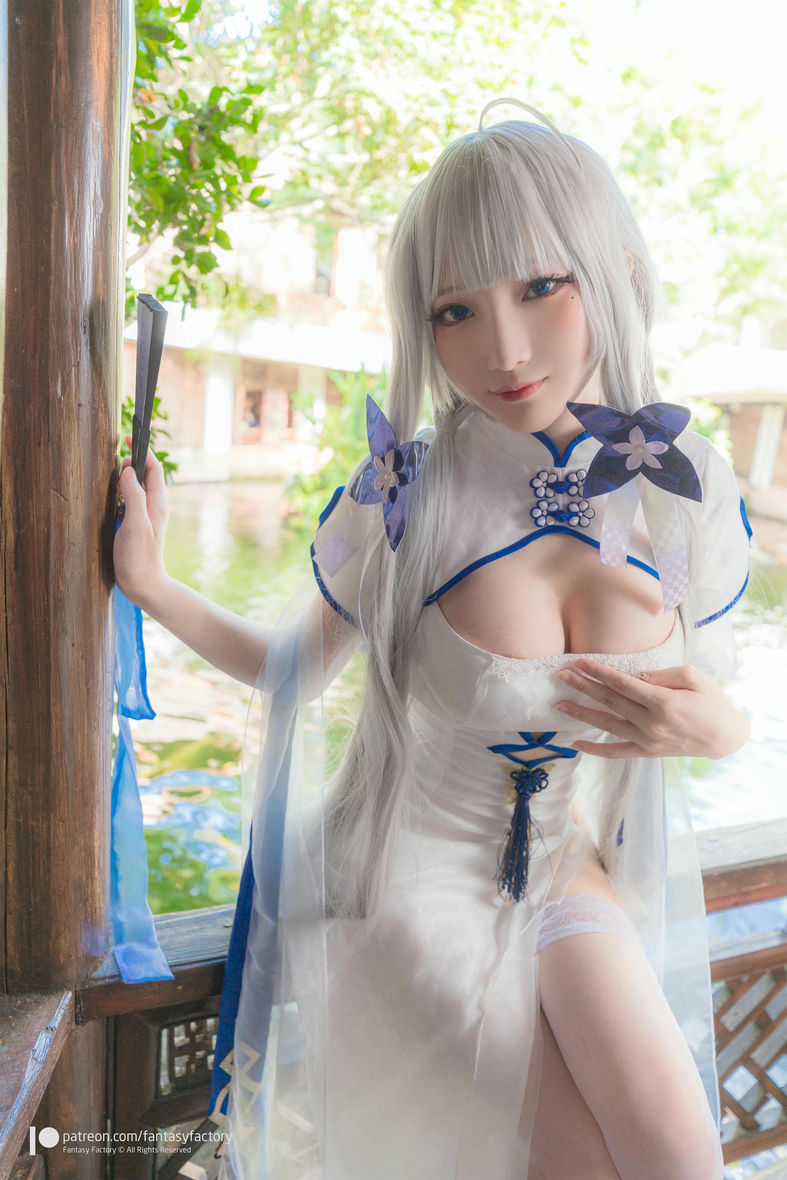 台湾写真模特fantastic小丁-HMS Illustrious Aircraft Carrier cheongsam_第2集