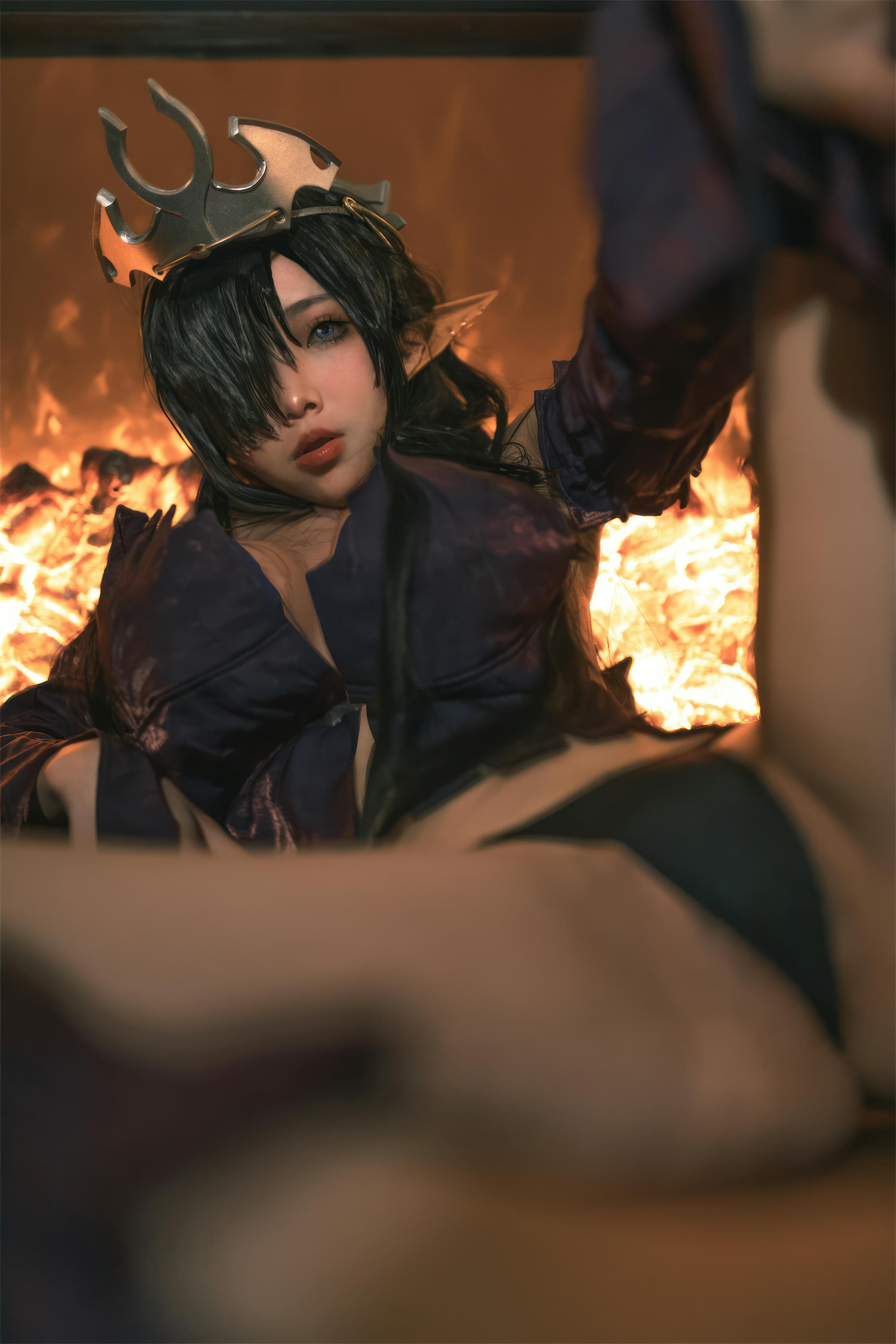 杏仁曲奇 NO.012 黑兽 精灵女王 [60P-491MB]_第2集