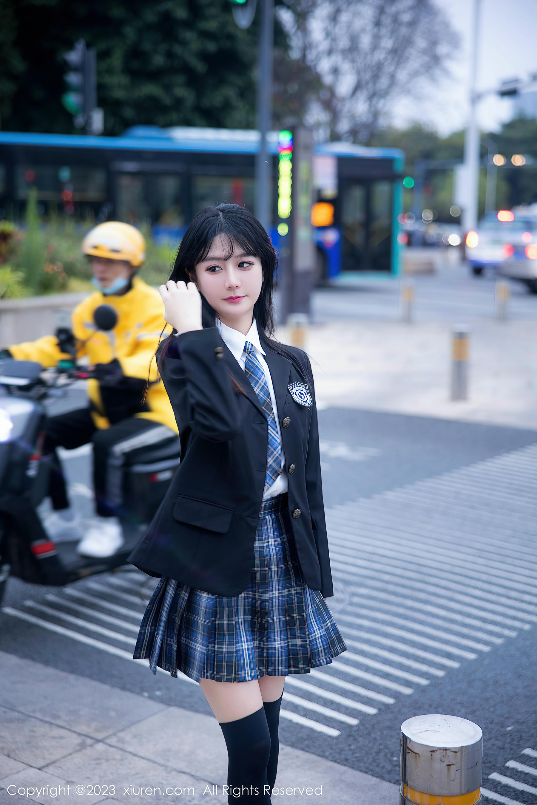 谢小蒽(幼幼)-XIUREN NO.6662 JK [92P]_第1集