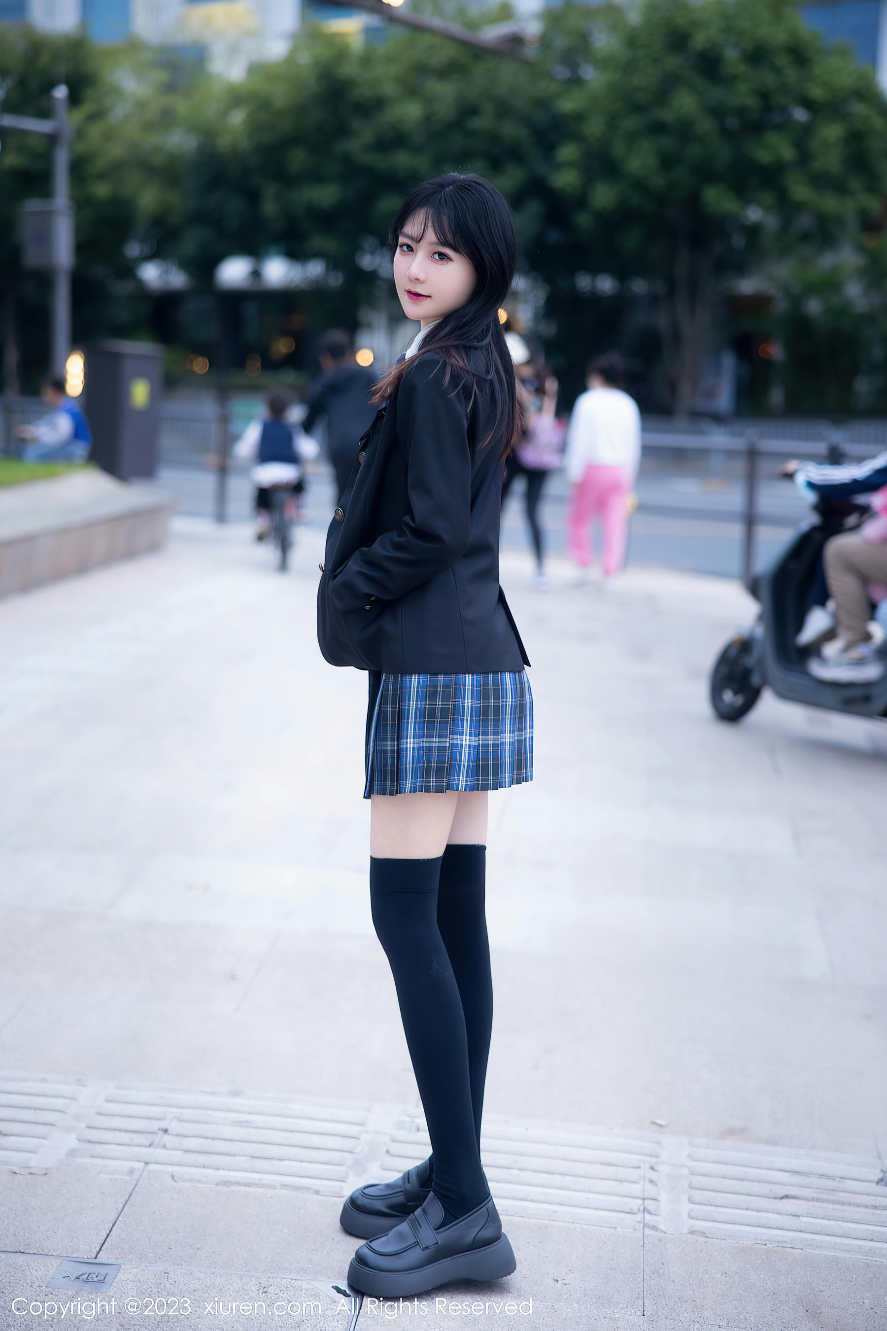 谢小蒽(幼幼)-XIUREN NO.6662 JK [92P]_第1集