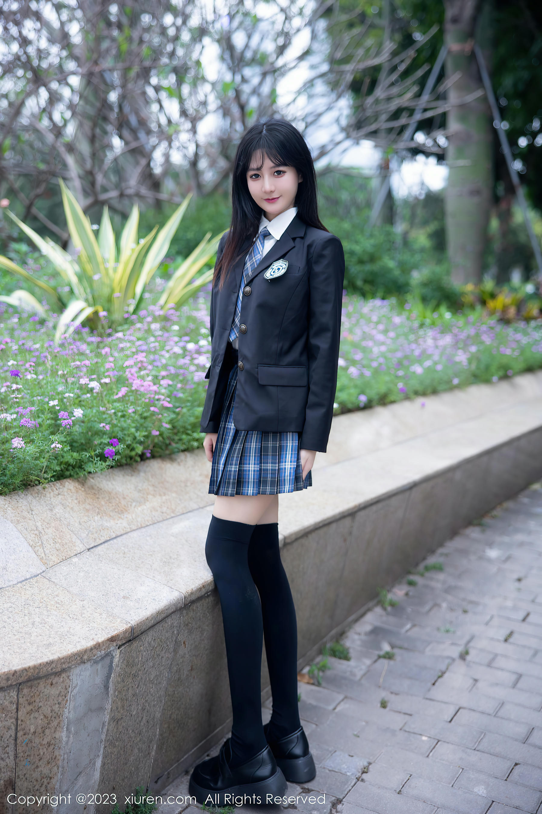 谢小蒽(幼幼)-XIUREN NO.6662 JK [92P]_第1集