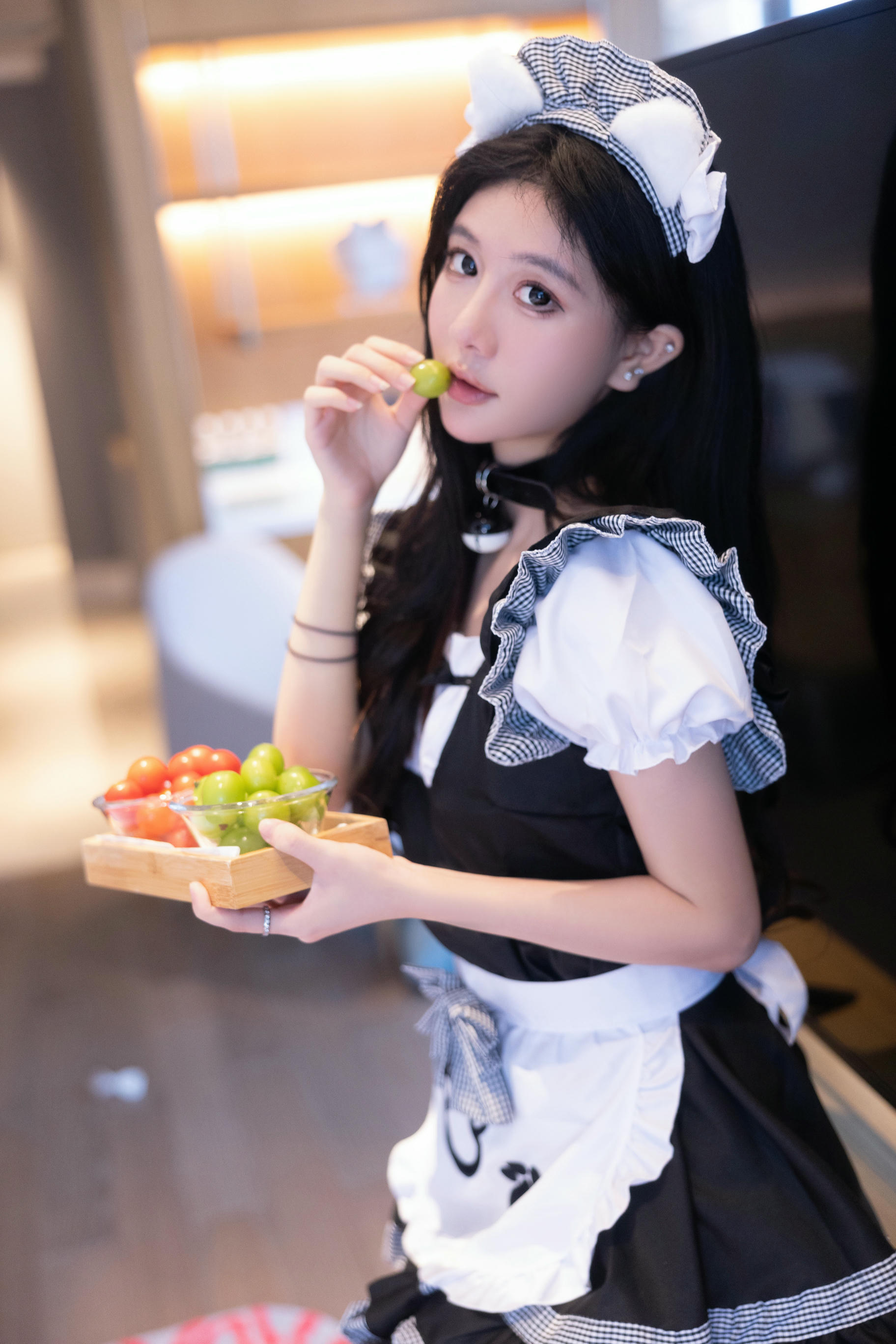 谢小蒽(幼幼)-XIUREN NO.7237 水果女仆 [133P+1V 1.41 GB]_第2集
